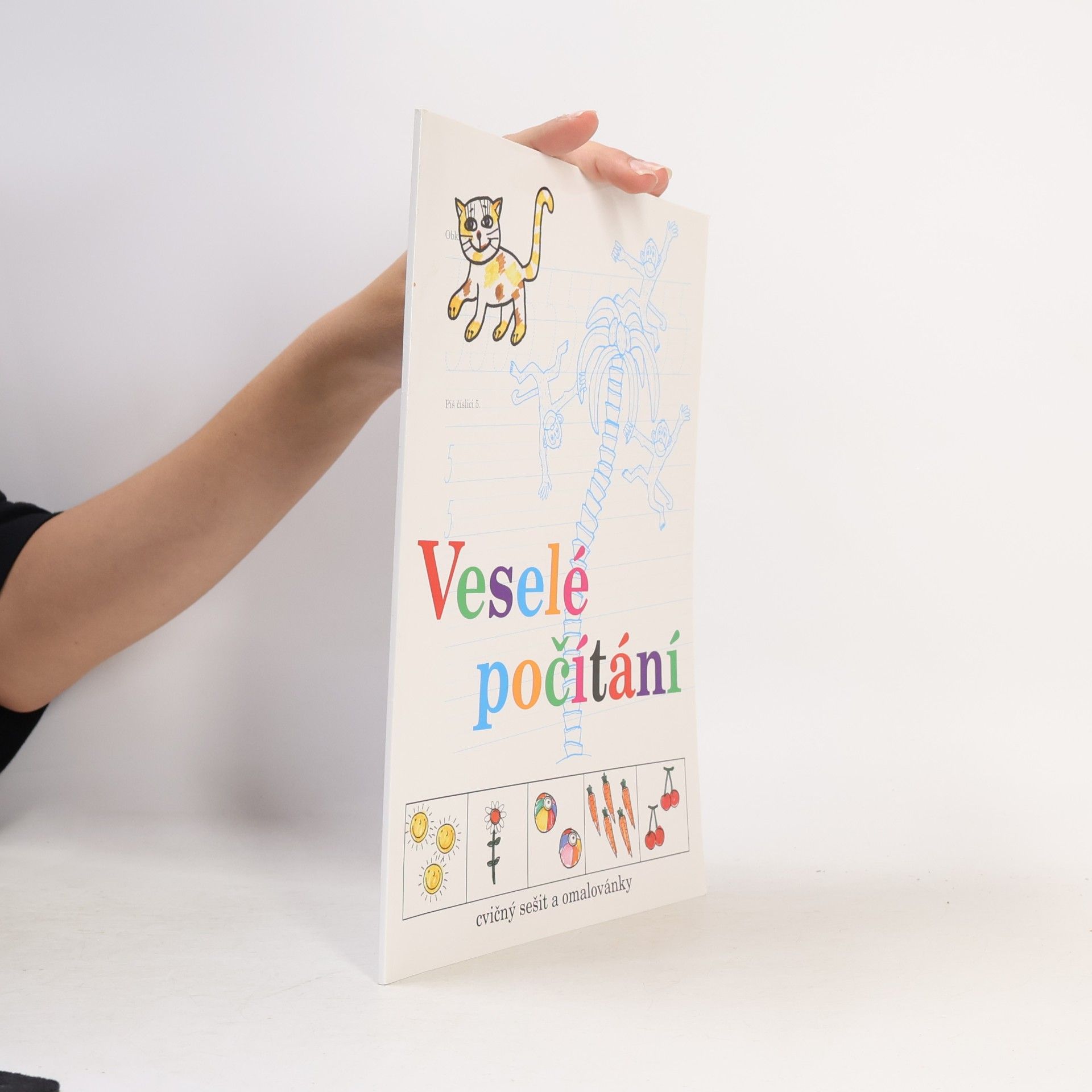 Veselé počítání : cvičný sešit a omalovánky