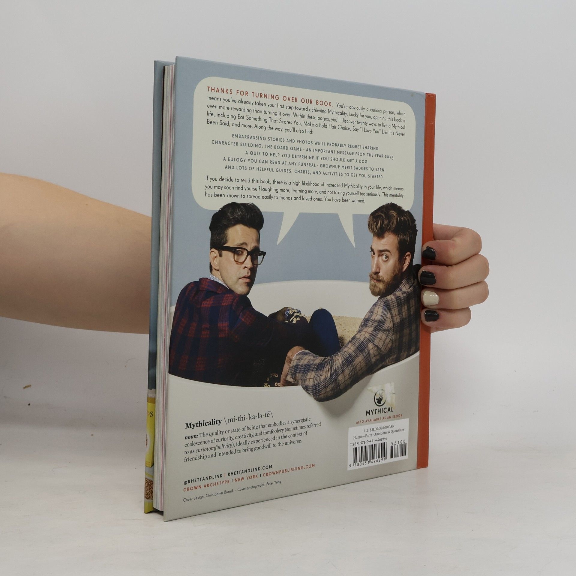 Rhett McLaughlin Rhett & Link's Book of Mythicality