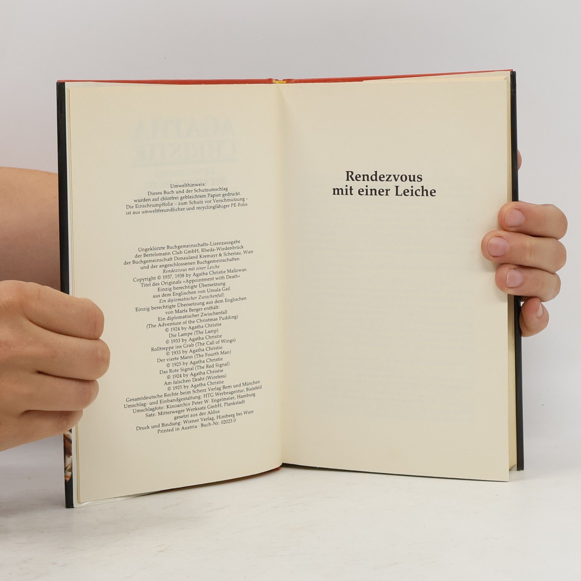 Agatha Christie Rendezvous mit einer Leiche