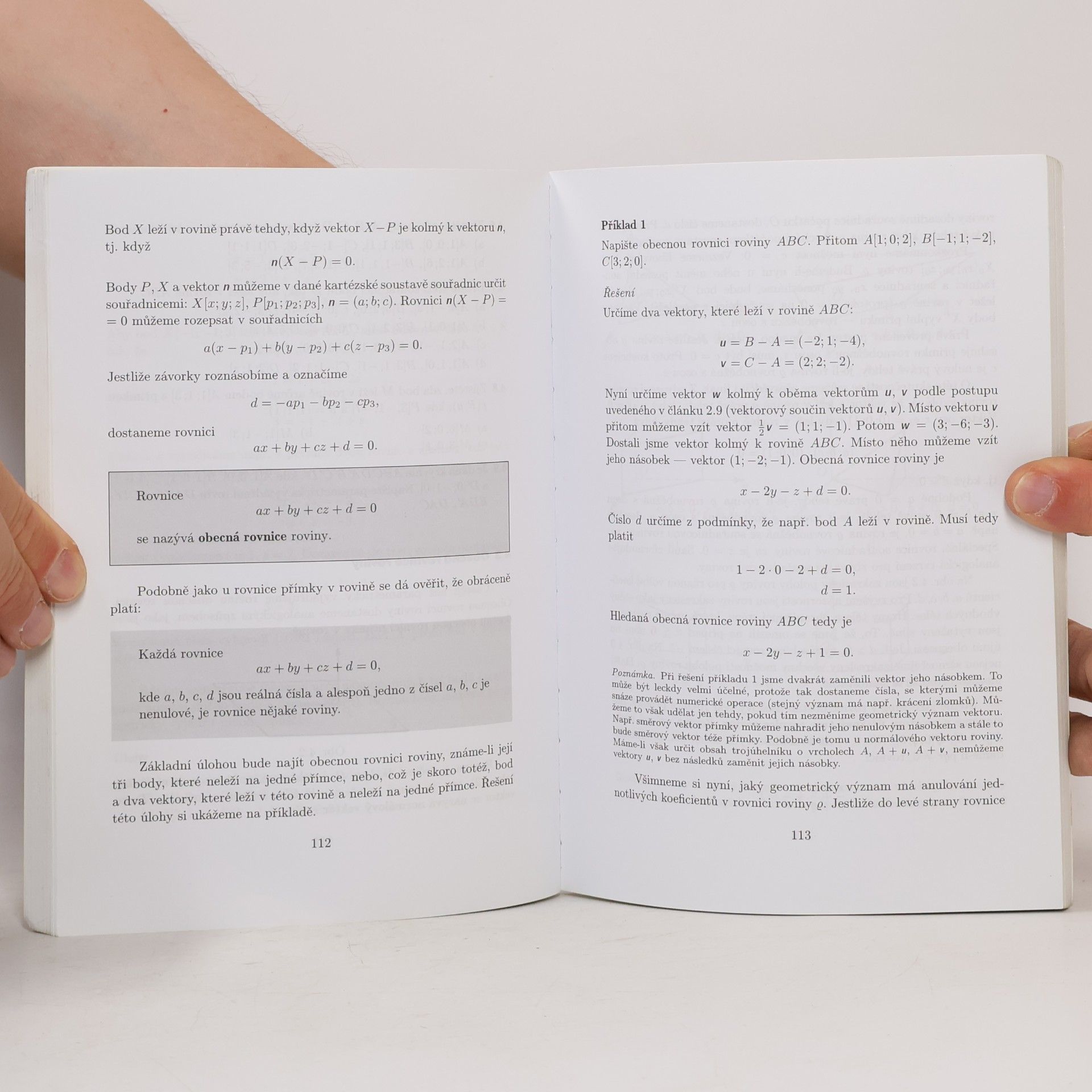Leo Boček Matematika pro gymnázia. Analytická geometrie
