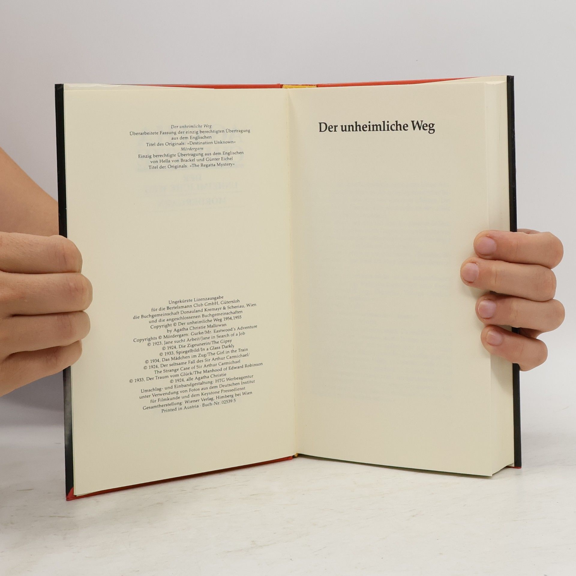 Agatha Christie Der unheimliche Weg. Mördergarn