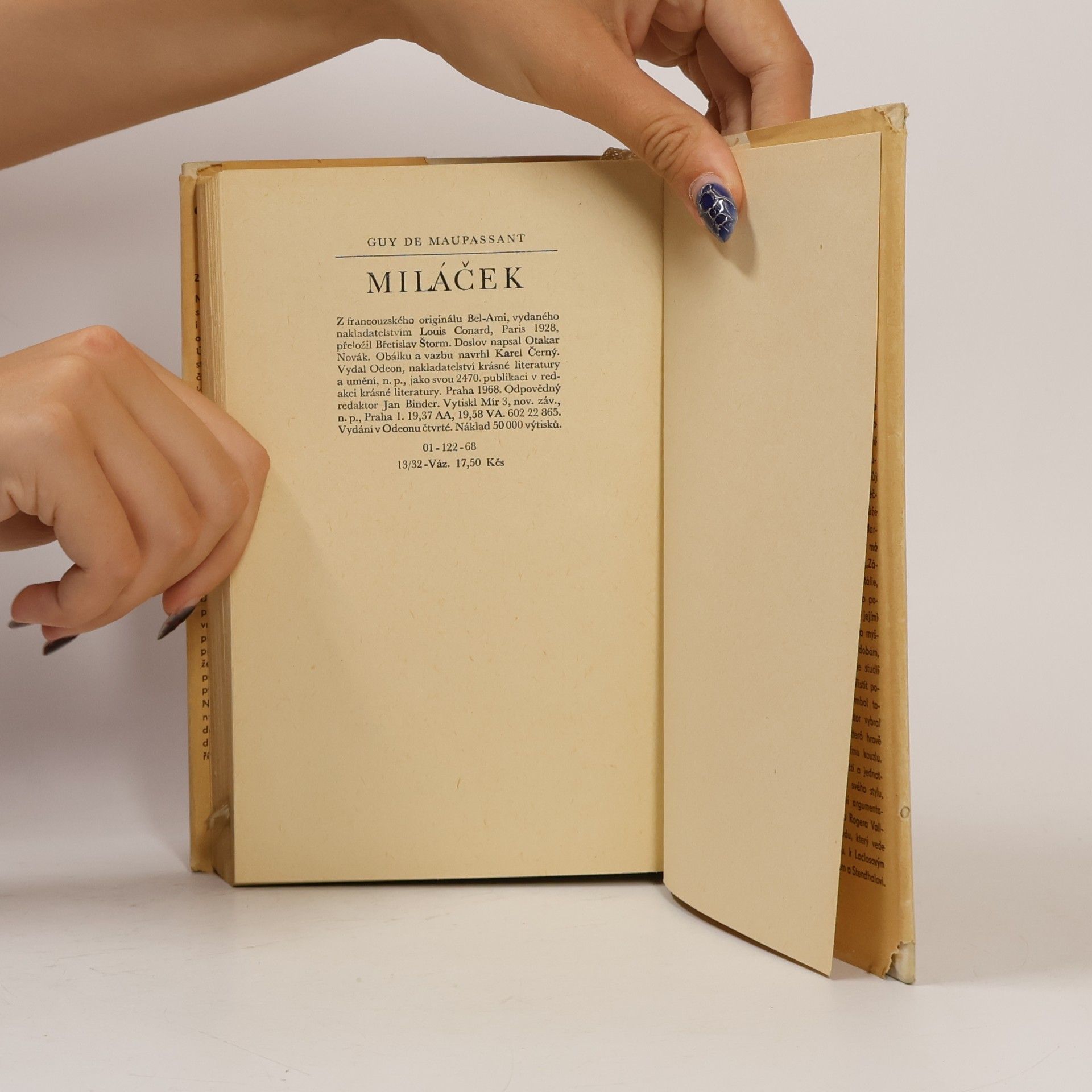 Guy de Maupassant Miláček