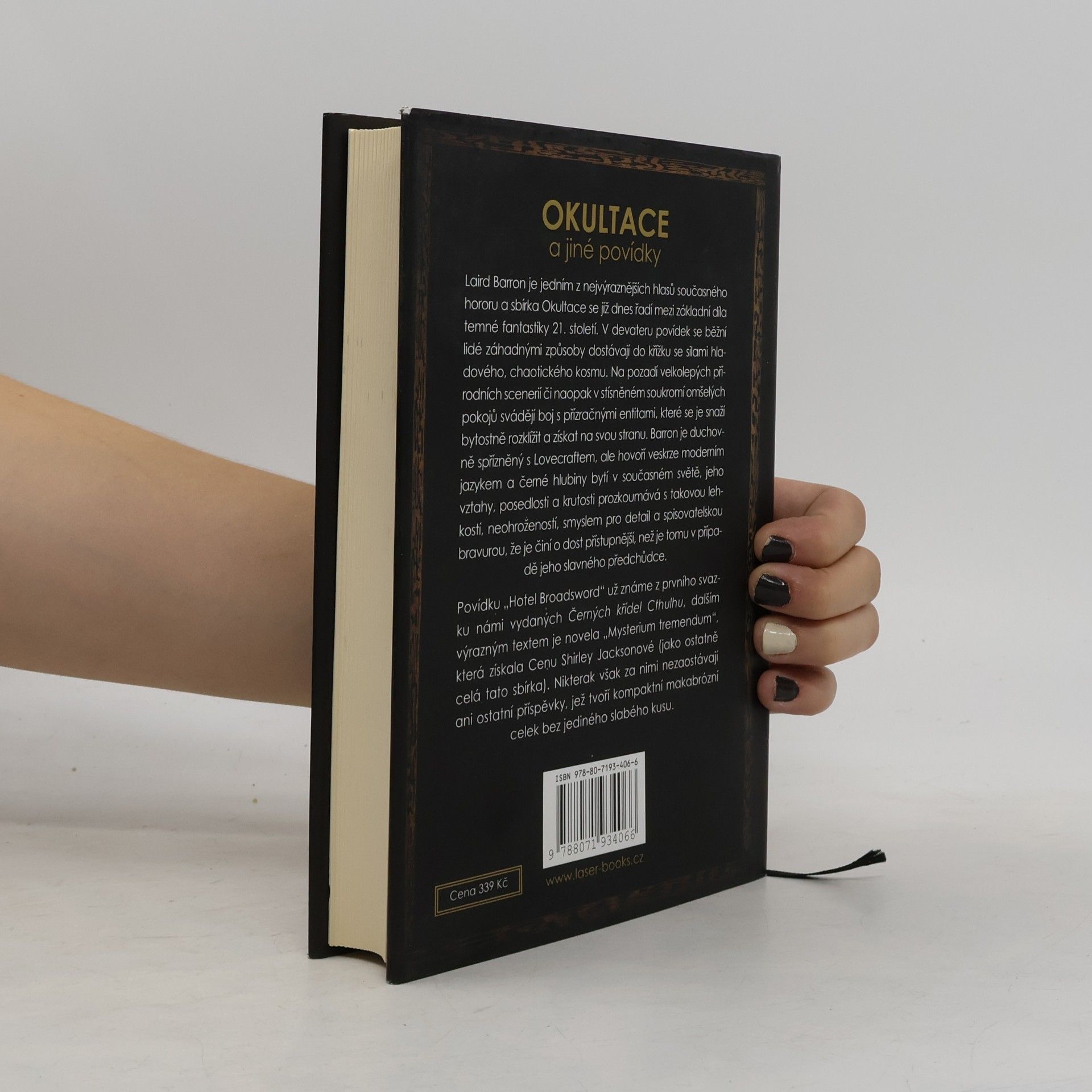 Laird Barron Okultace a jiné povídky