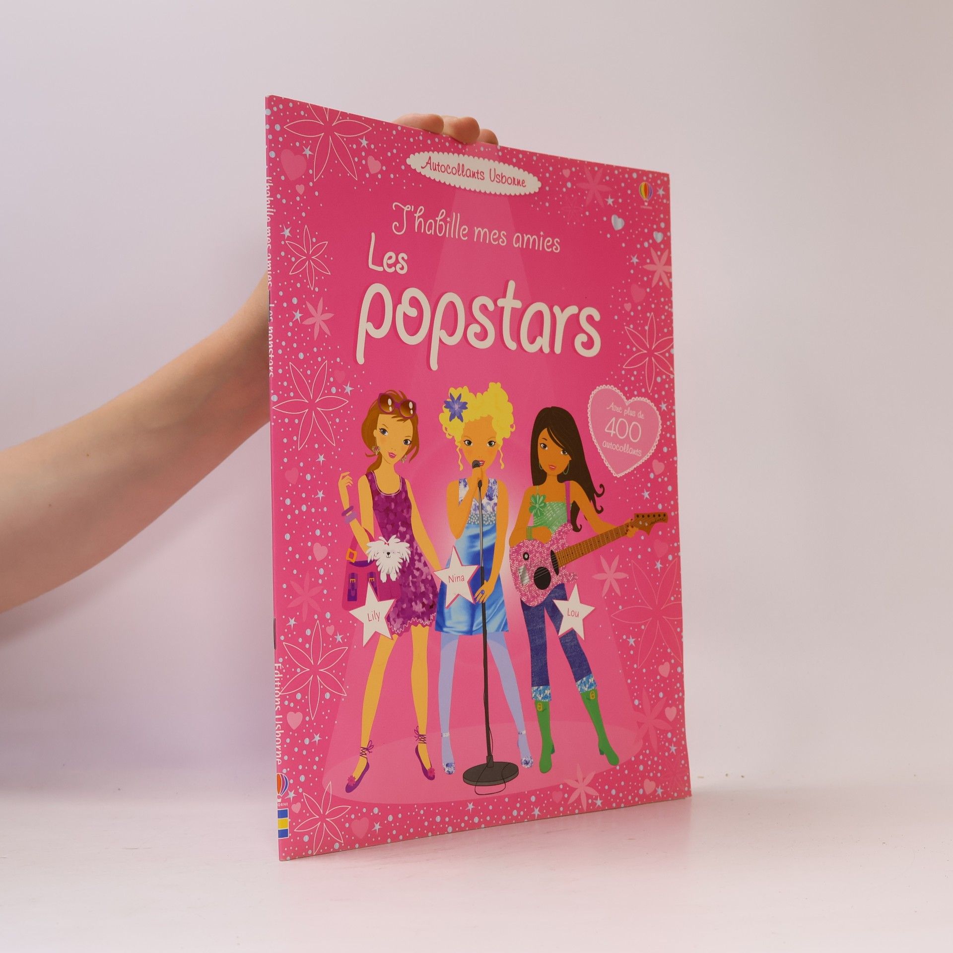 Autocollants Usborne: Les popstars