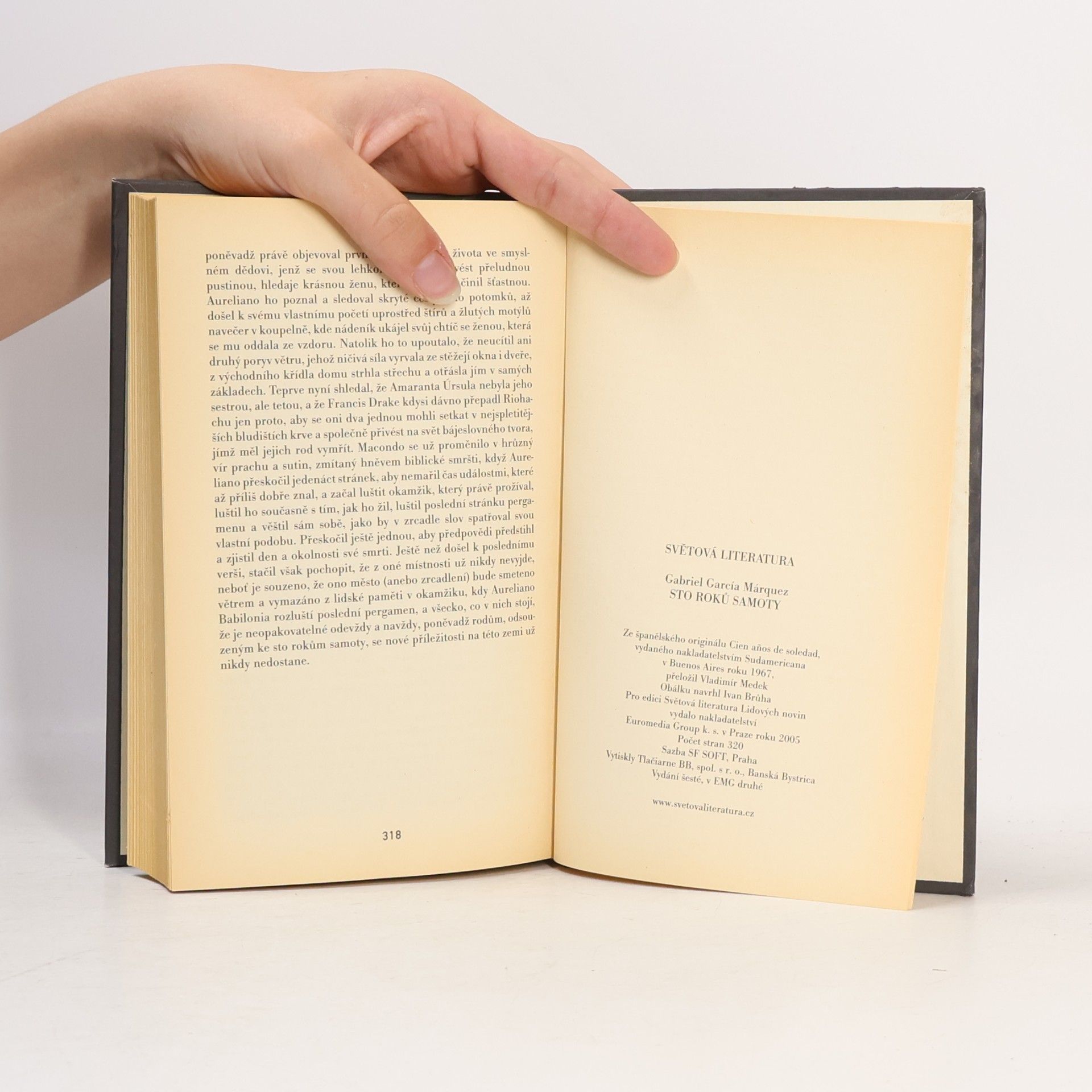 Gabriel García Márquez Sto roků samoty