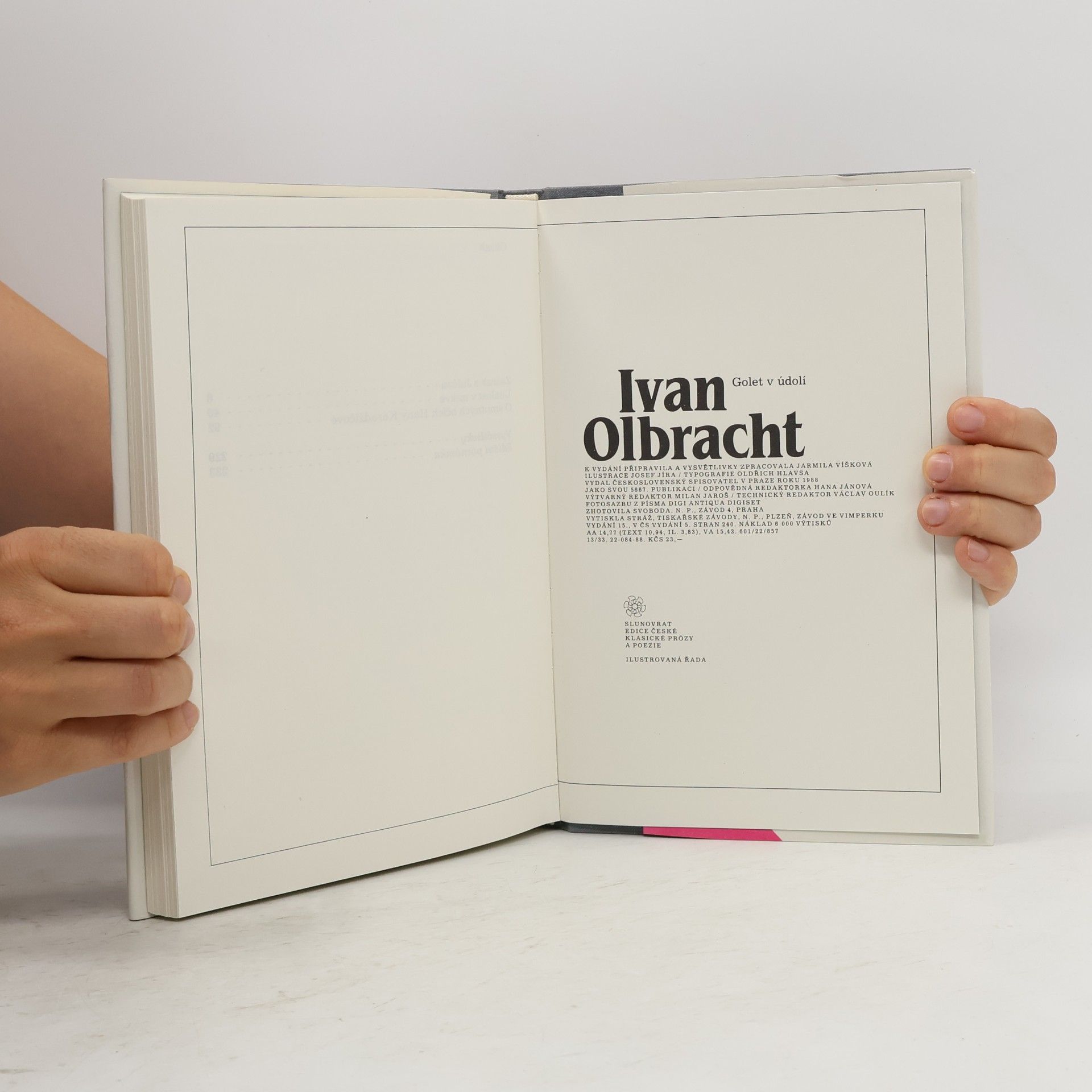 Ivan Olbracht Golet v údolí