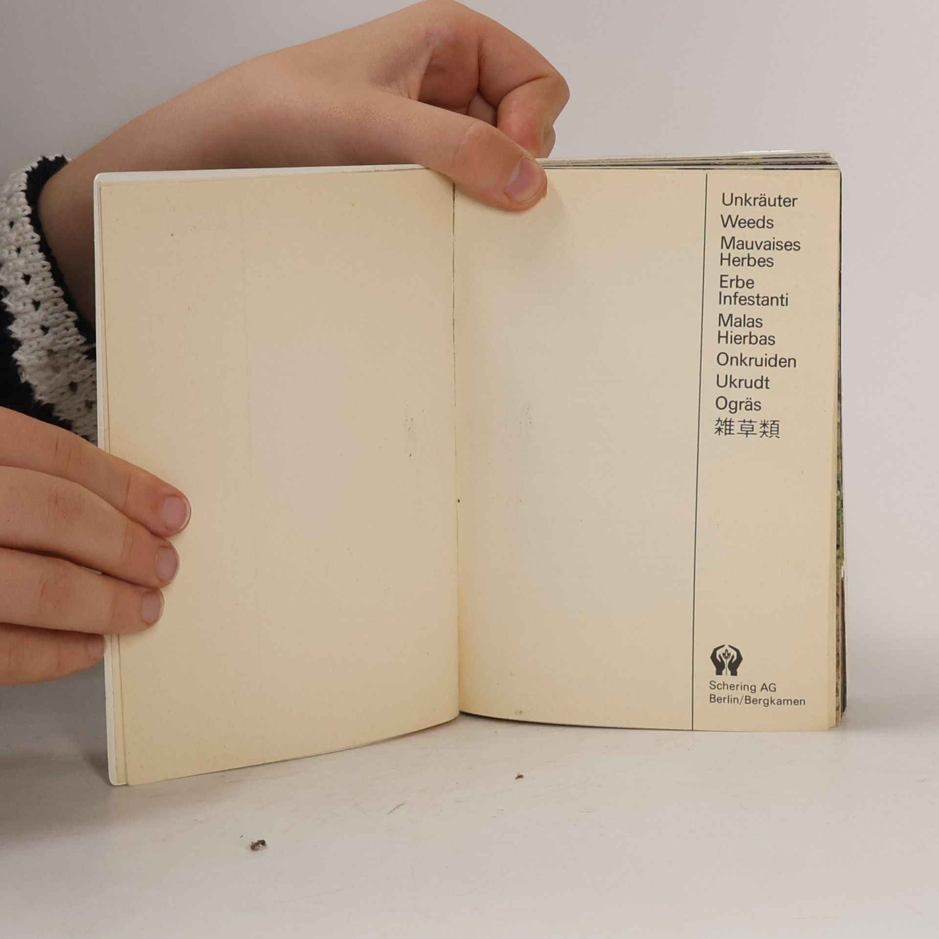 Autores varios Unkraut Fibel Schering