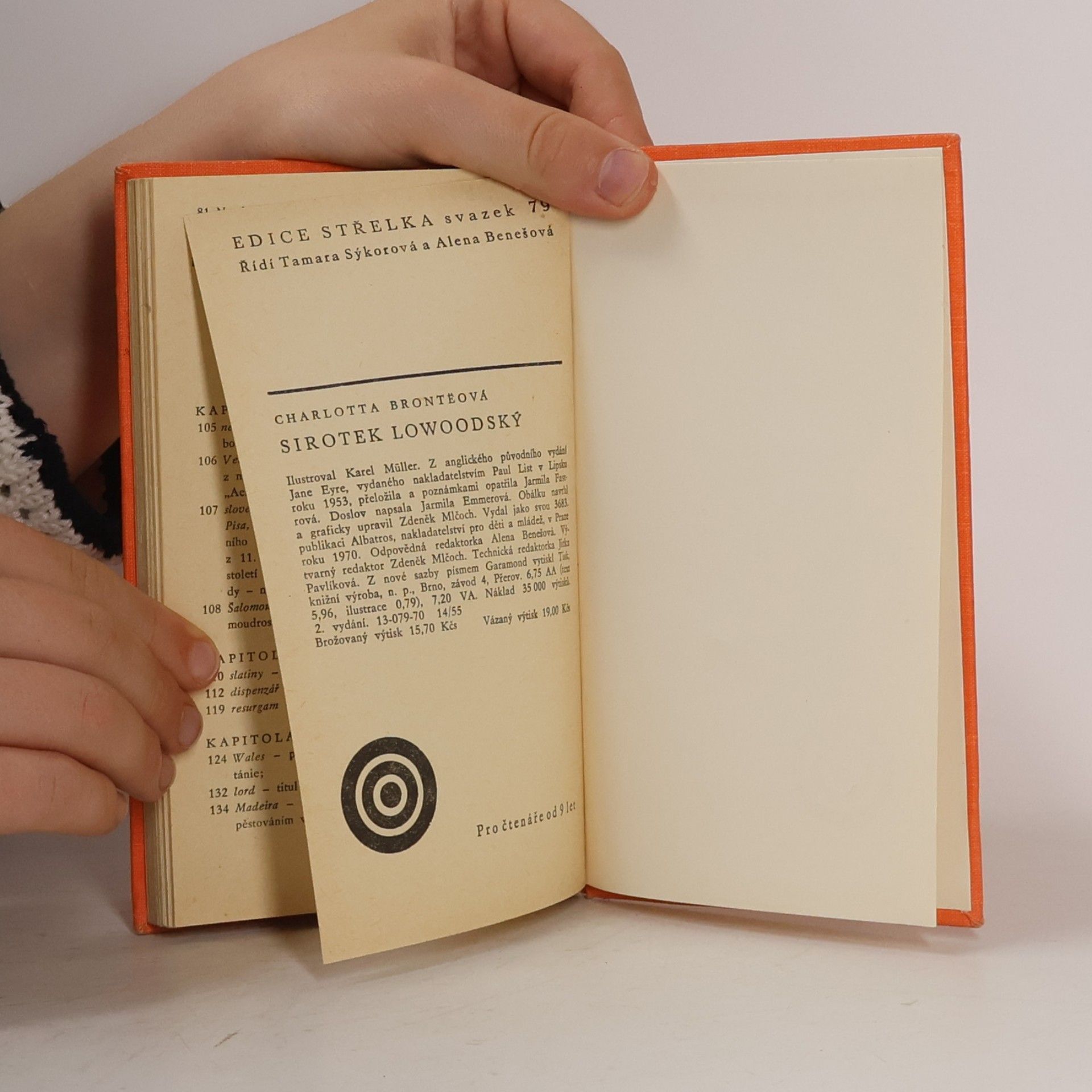 Charlotte Brontë Sirotek Lowoodský