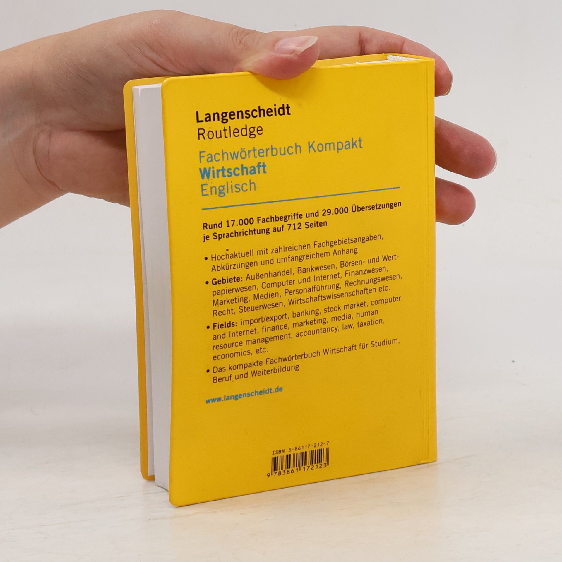 Ludwig Merz Langenscheidt Routledge, Fachwörterbuch kompakt Wirtschaft Englisch