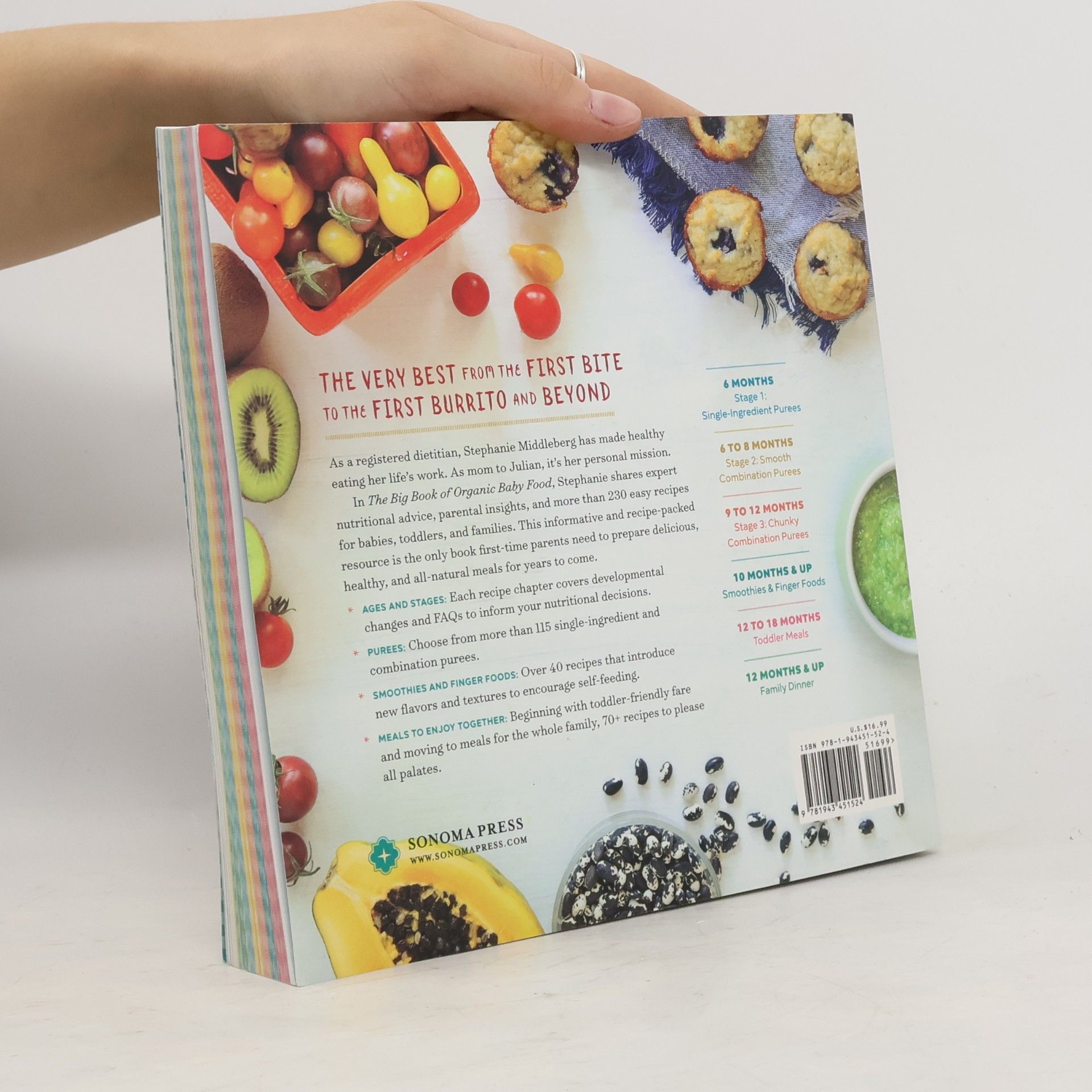 Stephanie Middleberg The big book of organic baby food