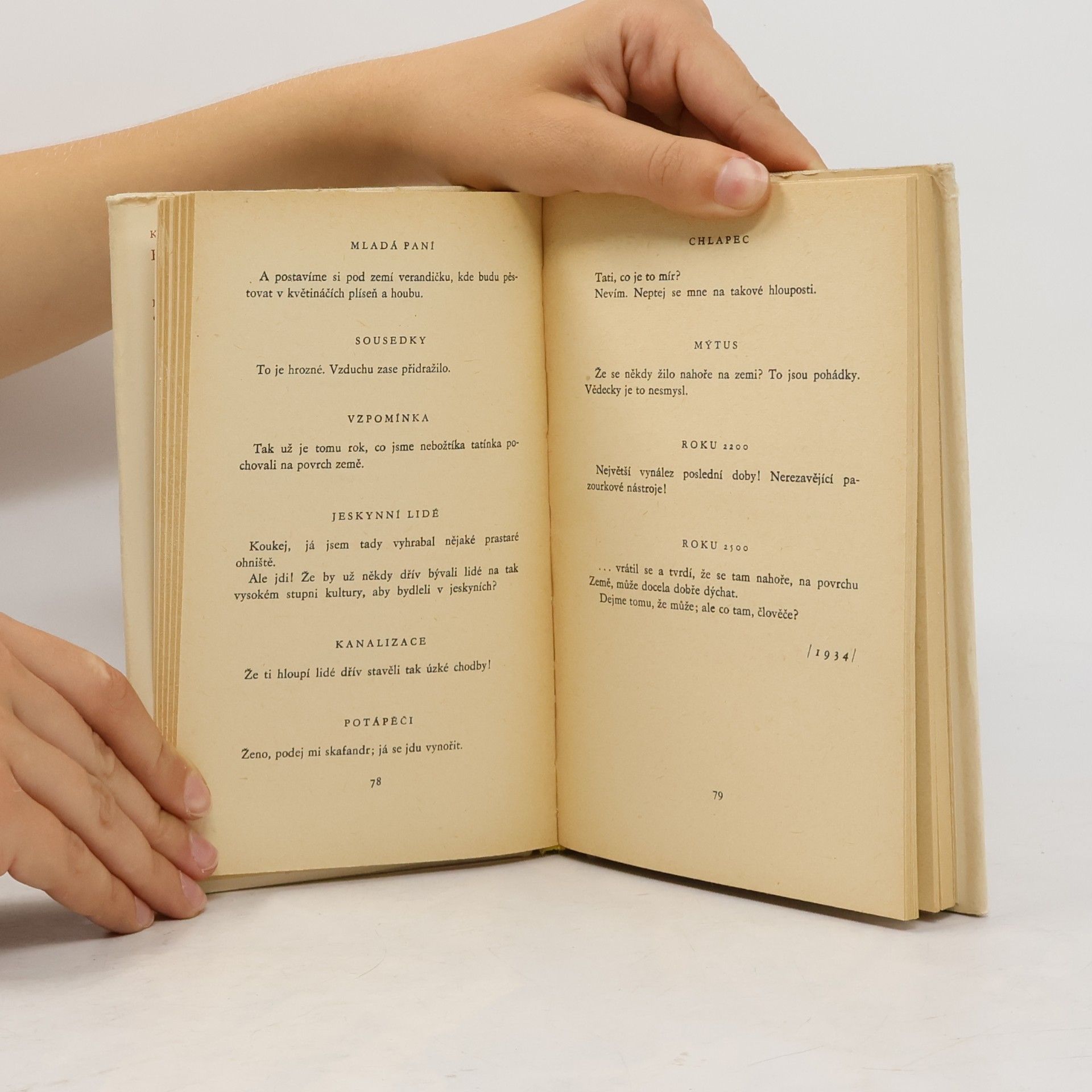 Karel Čapek Bajky a podpovídky