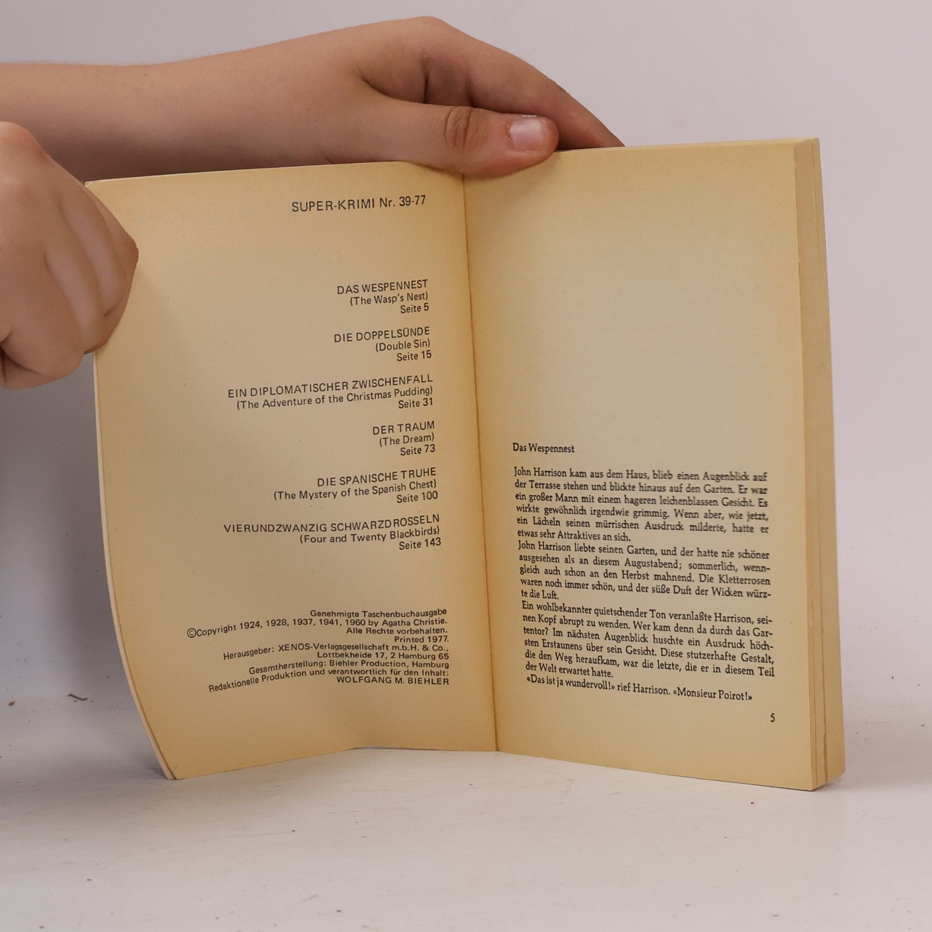 Agatha Christie Das Wespennest
