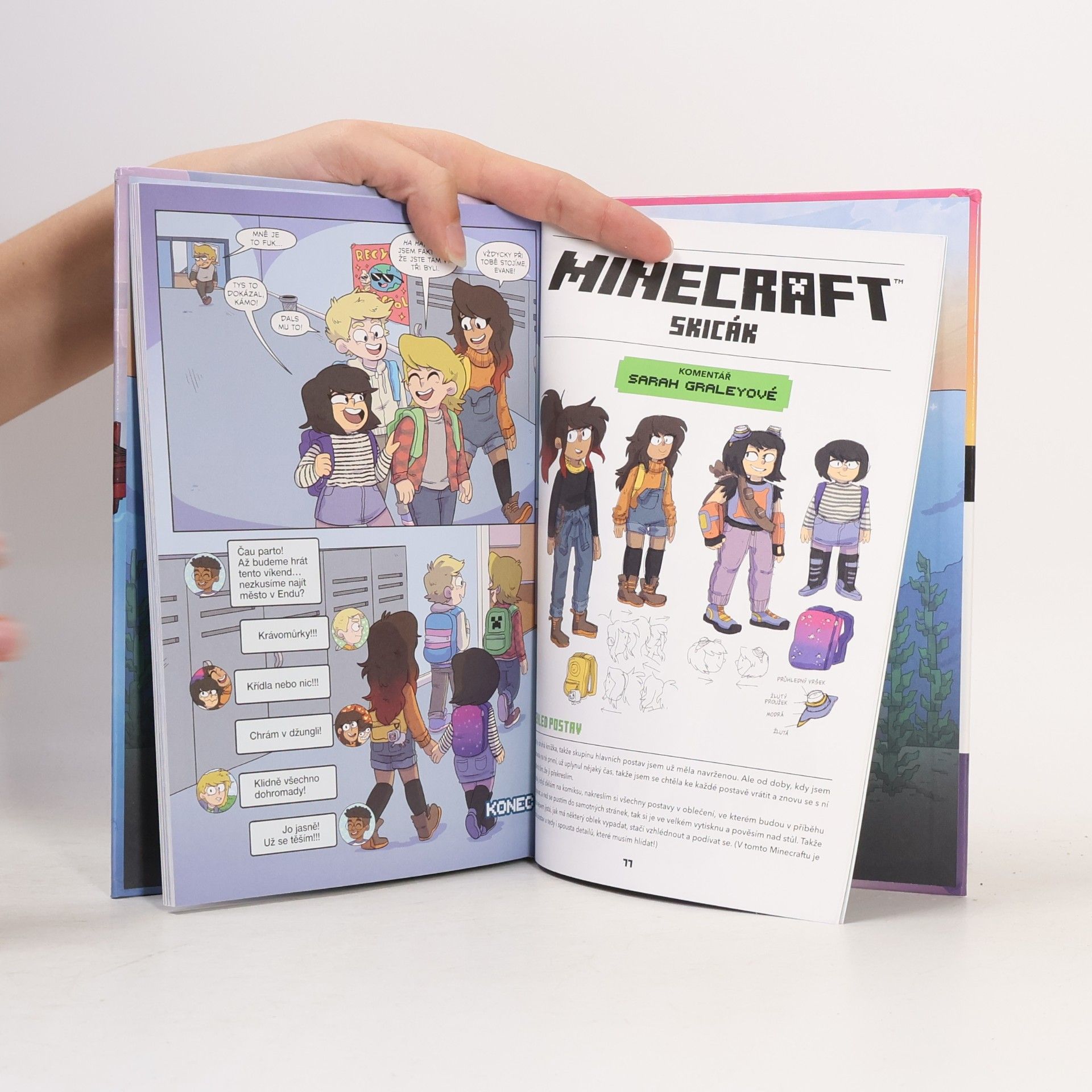 Sfé R. Monster Minecraft komiks: Druhá kniha příběhů