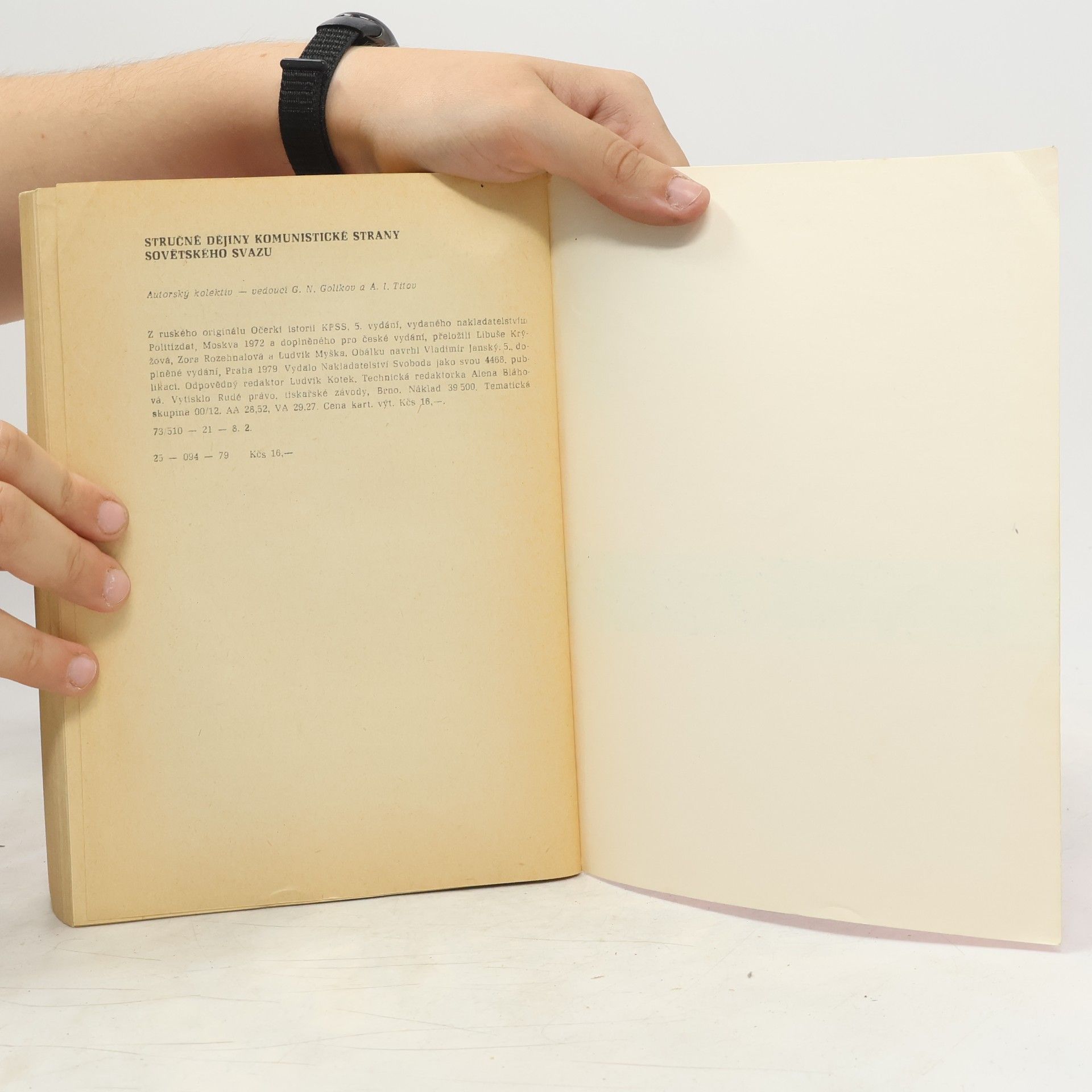 Various authors Stručné dějiny Komunistické strany Sovětského svazu