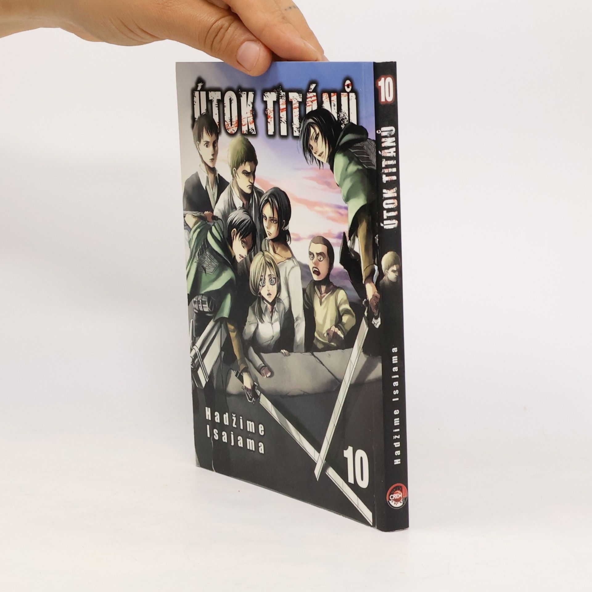 Hajime Isayama Útok titánů. 10