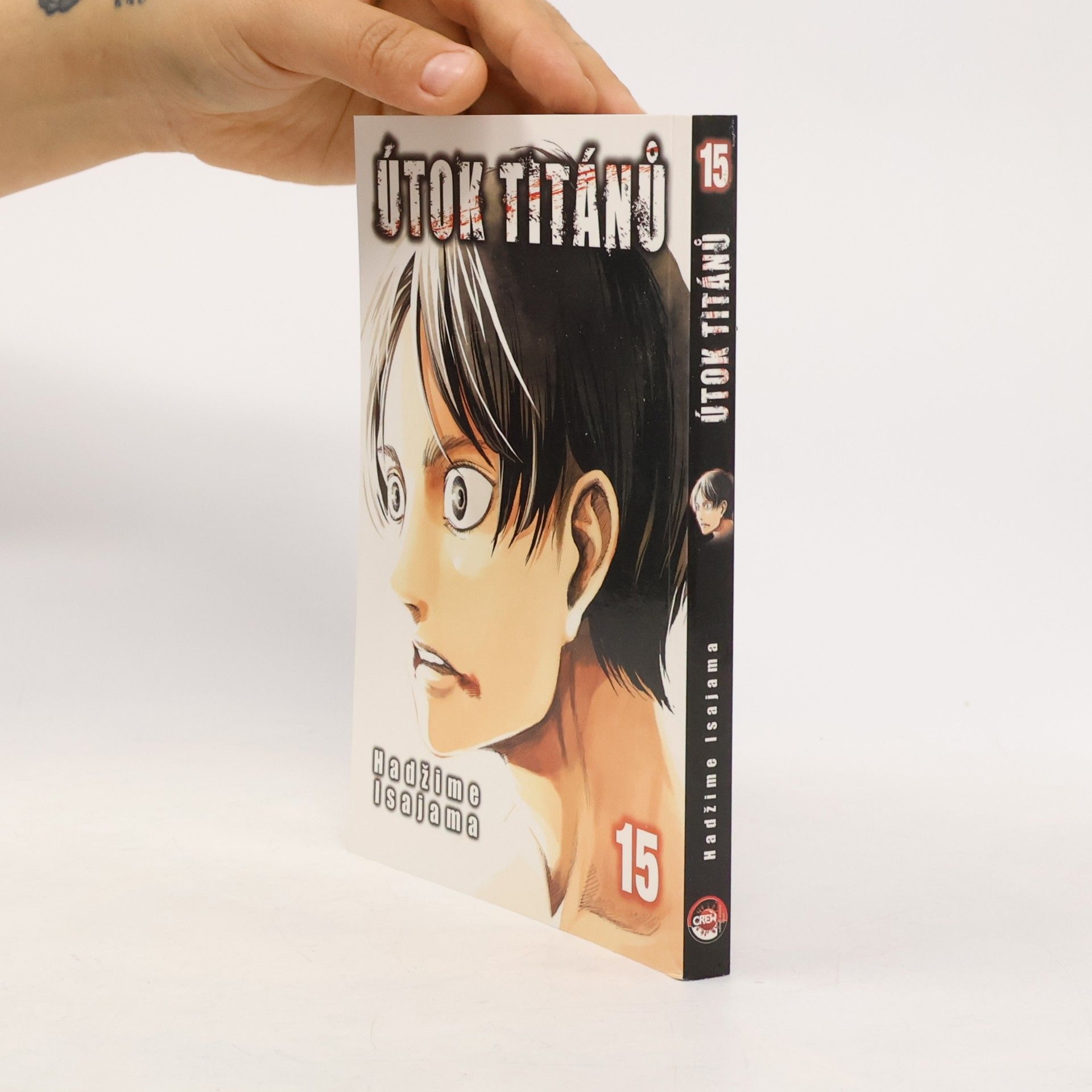 Hajime Isayama Útok titánů 15