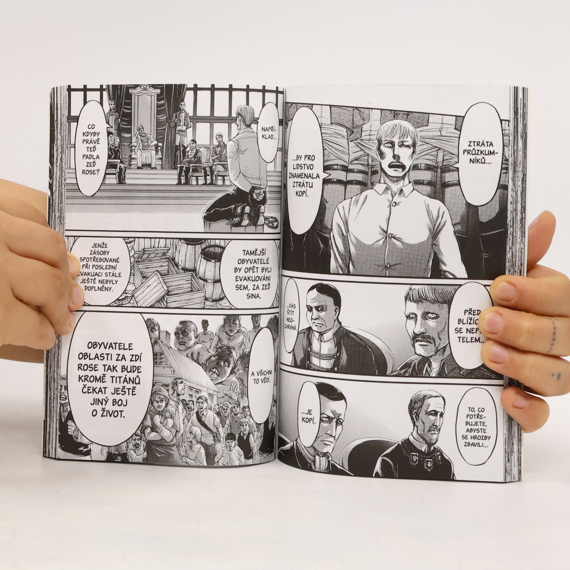 Hajime Isayama Útok titánů 15