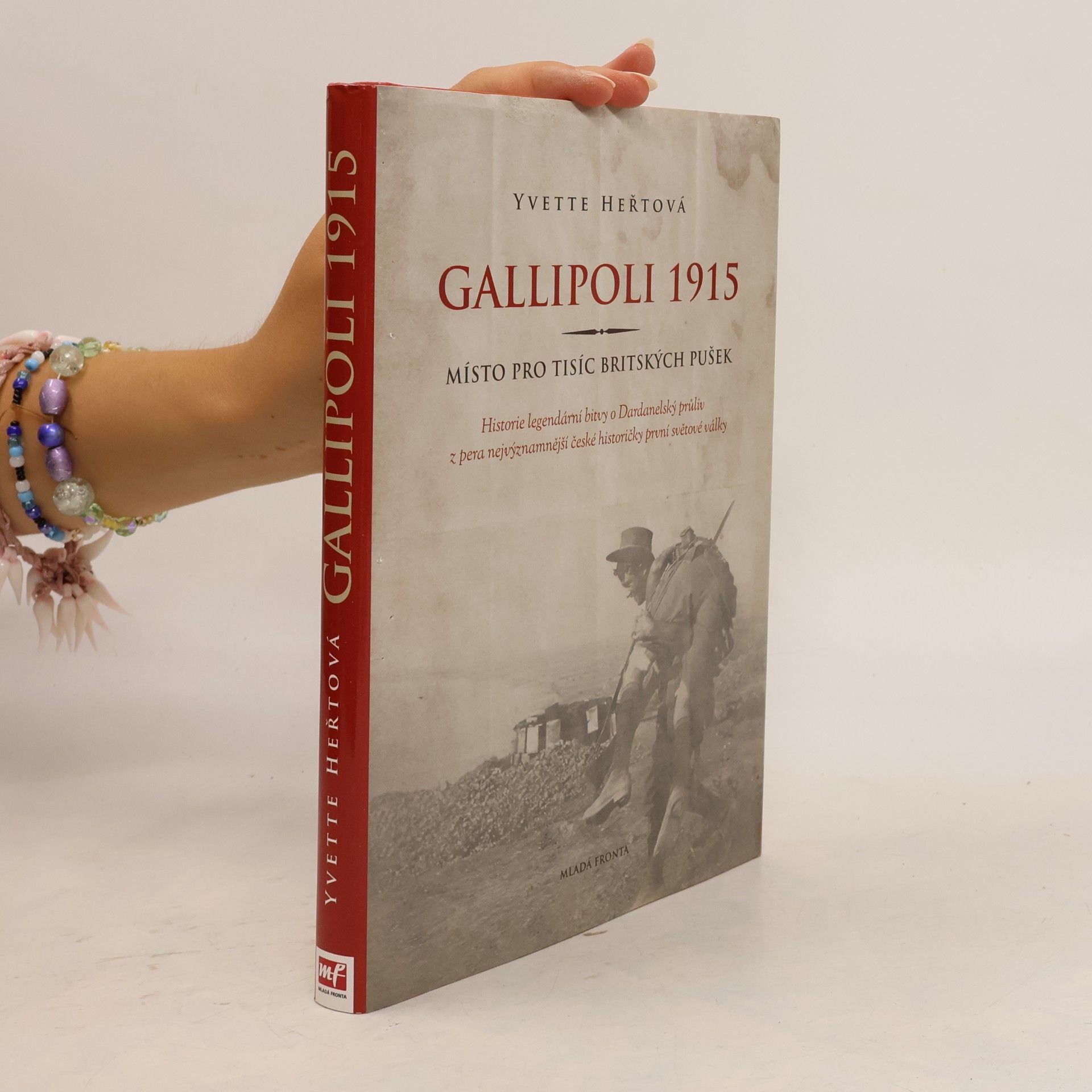 Yvette Heřtová Gallipoli 1915. Místo pro tisíc britských pušek