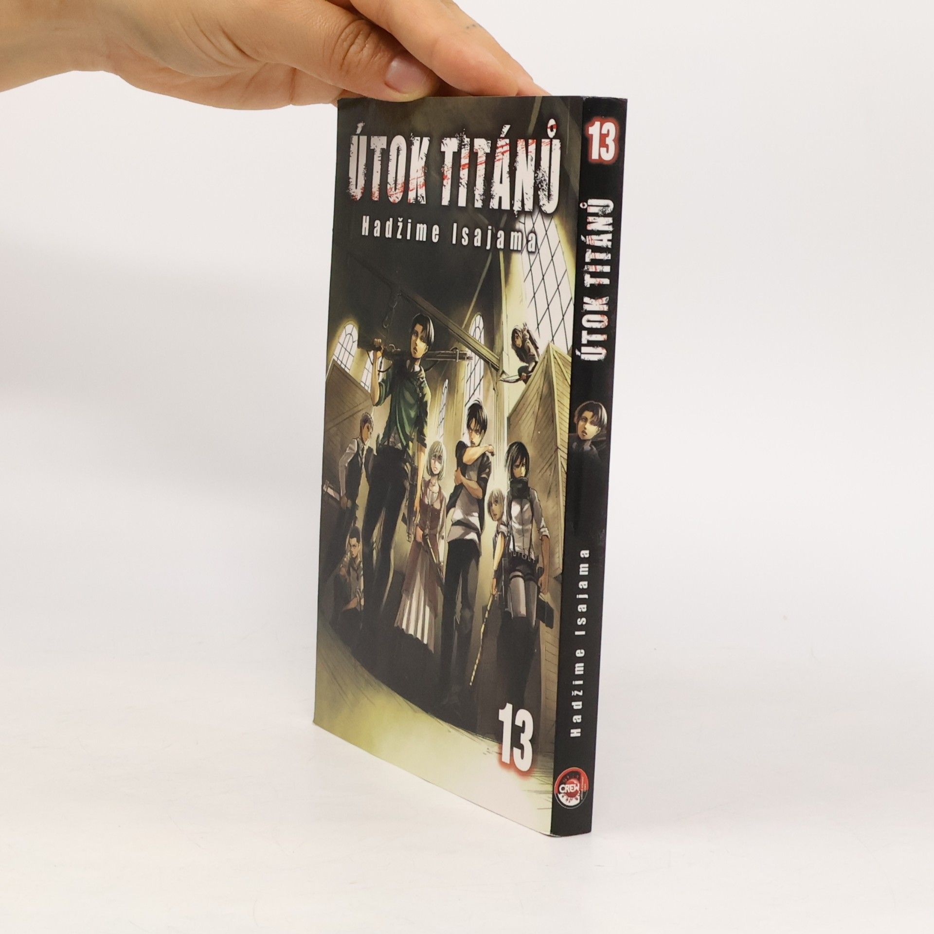 Hajime Isayama Útok titánů 13