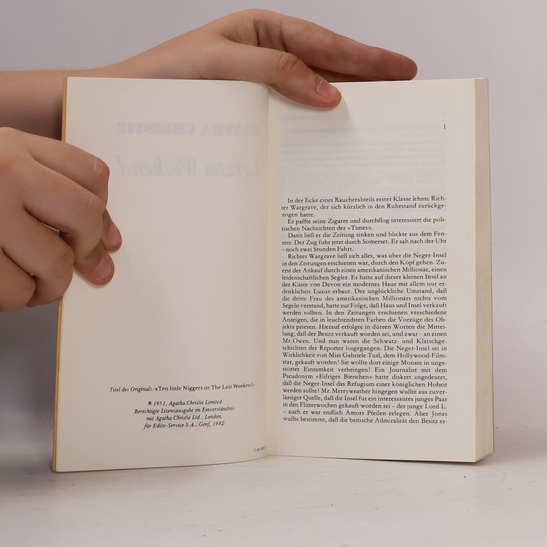 Agatha Christie Letztes Weekend