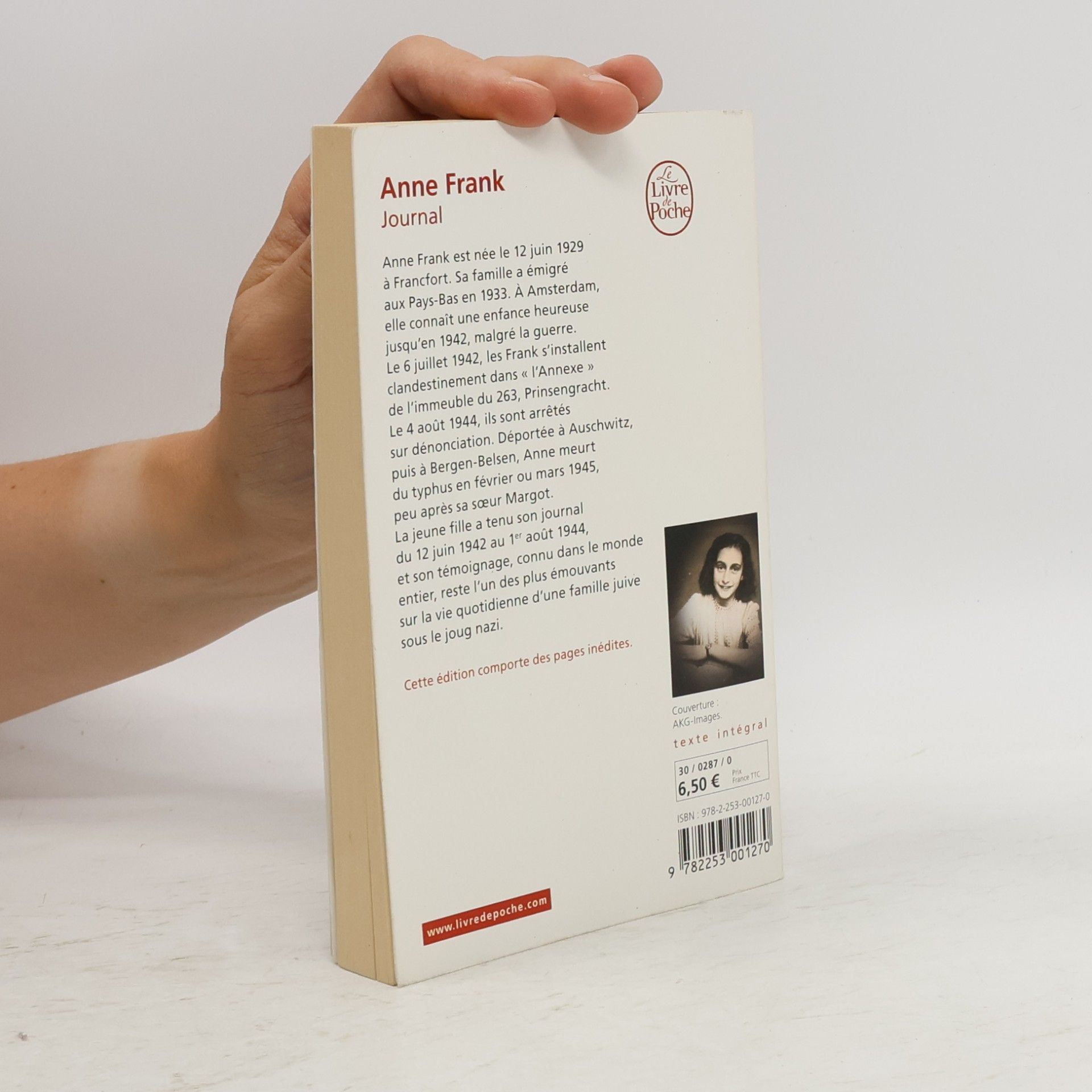 Anne Frank Le journal d'Anne Frank