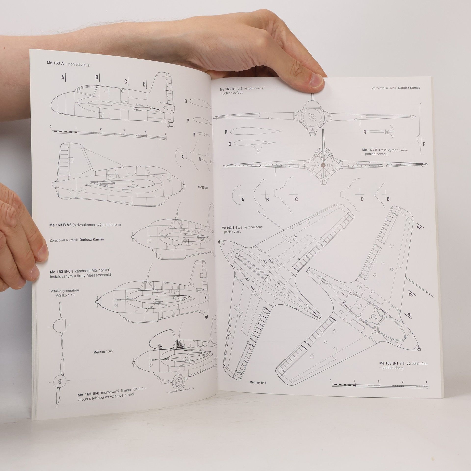 B. Belcarz Aircraft Monograph - 7: Messerschmitt Me 163 Komet