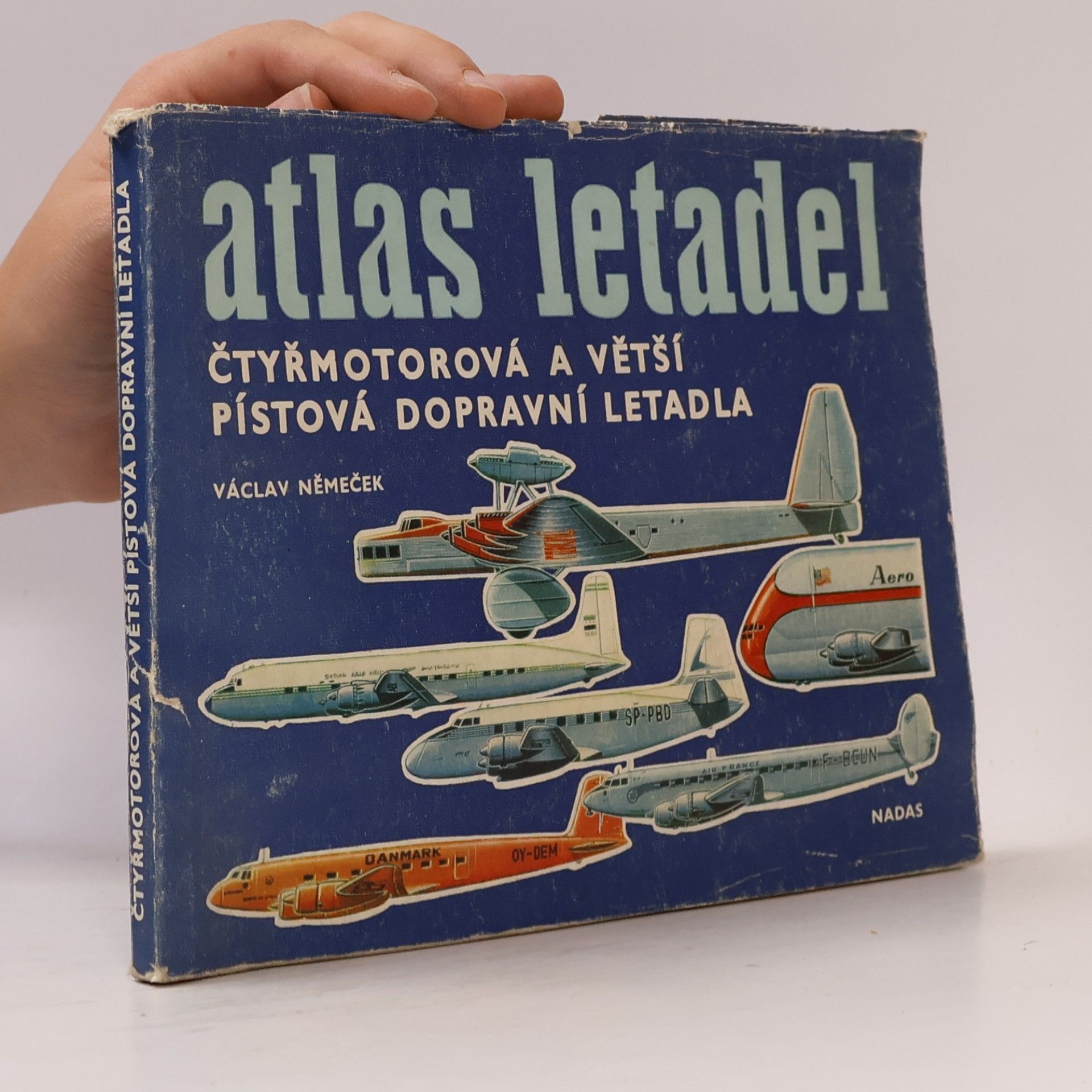 Václav Němeček Atlas letadel: Čtyřmotorová dopravní letadla s proudovými a turbovrtulovými motory