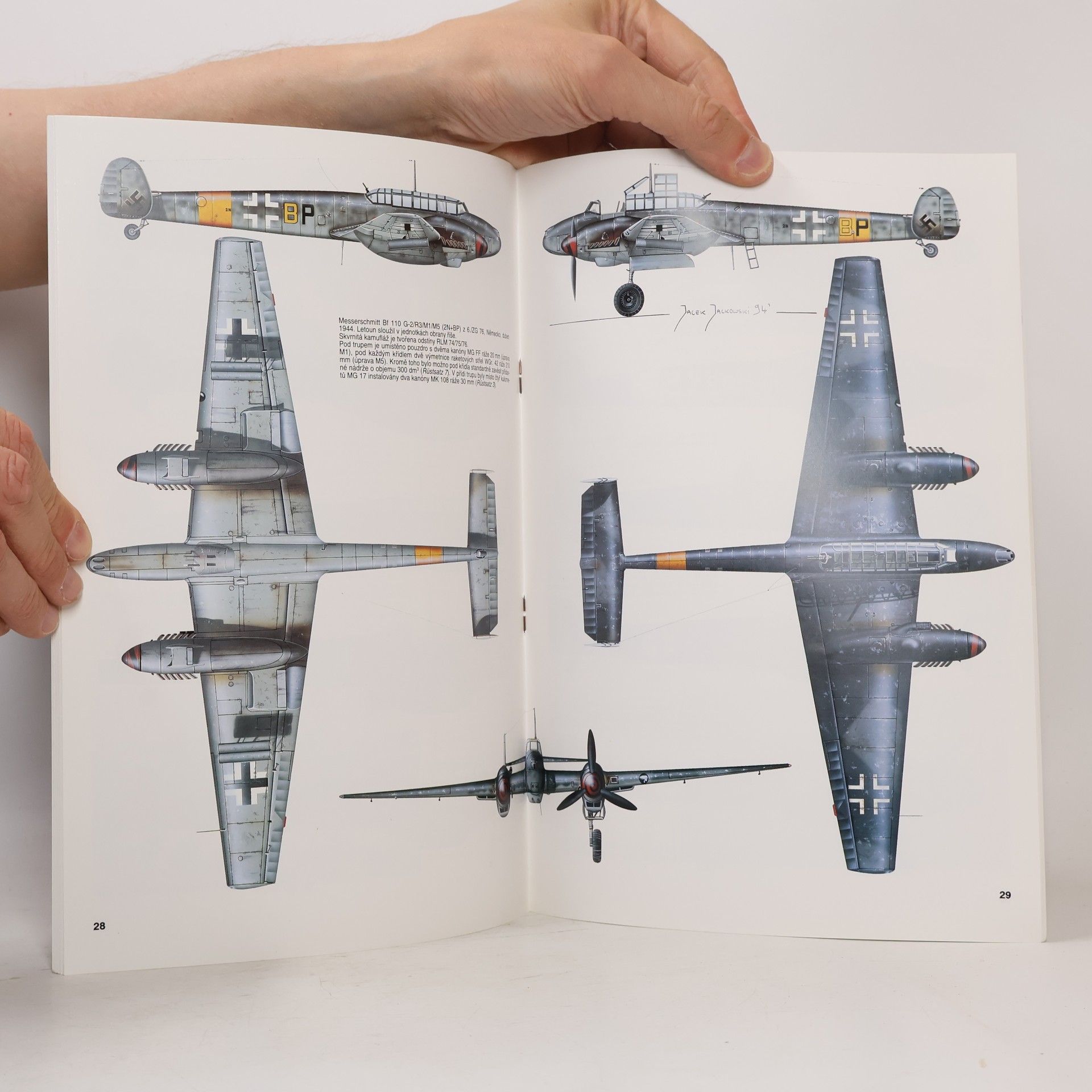 Janusz Ledwoch Messerschmitt Bf 110
