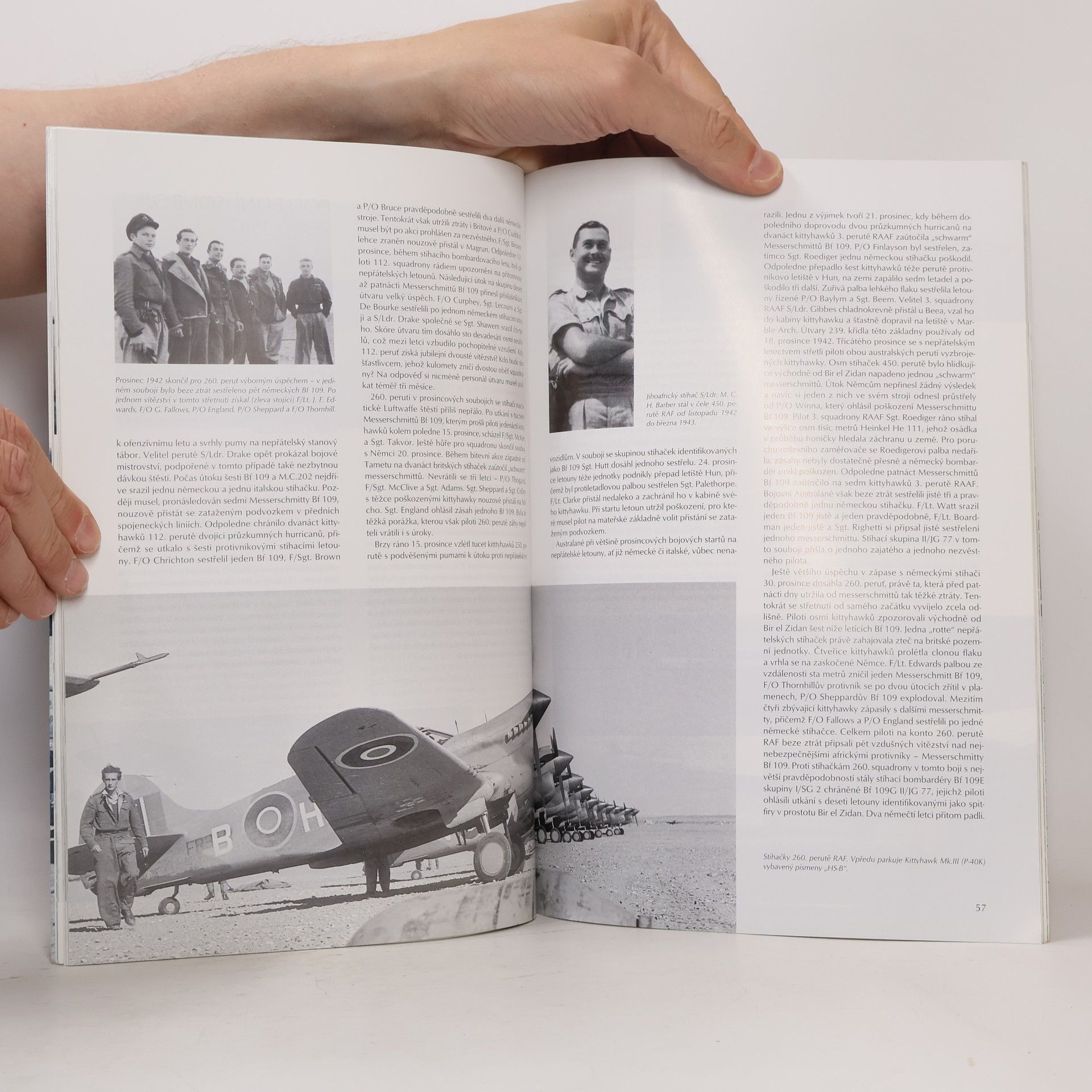 Miroslav Šnajder Curtiss Kittyhawk. Válka v Africe 1941-1943