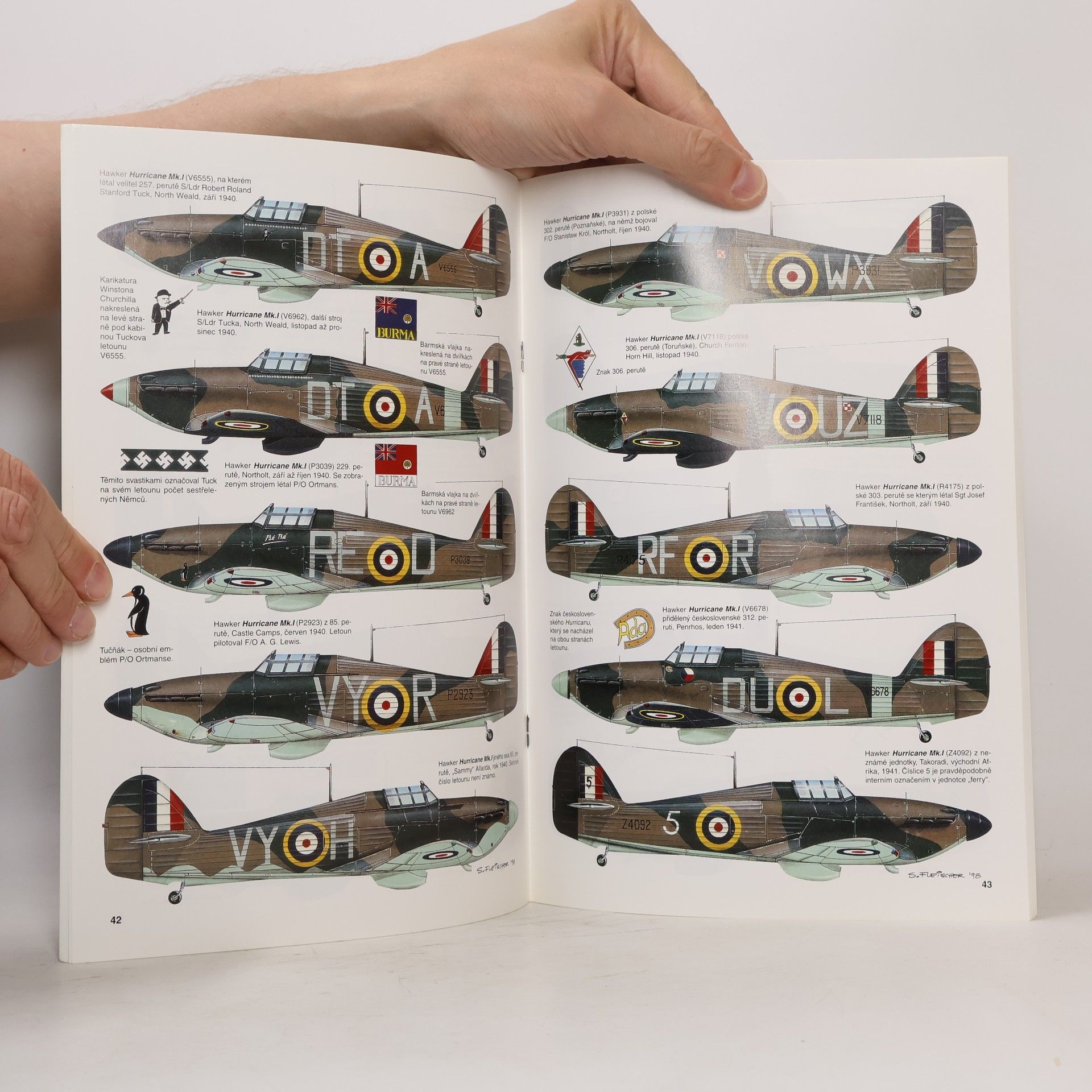 Collectif d'auteurs Hawker Hurricane. část 1.