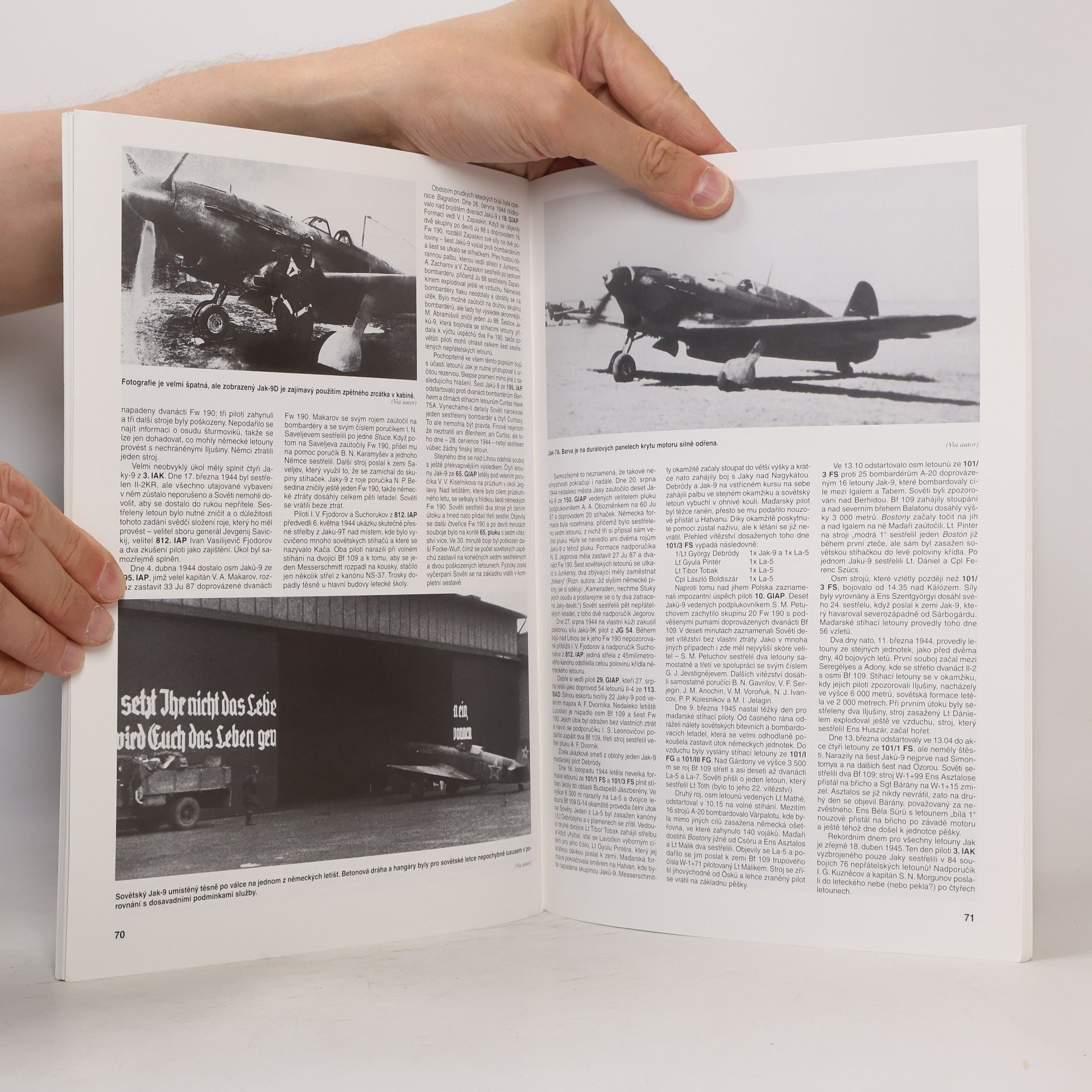 Robert Bock Jak-7 Jak-9 Monografie