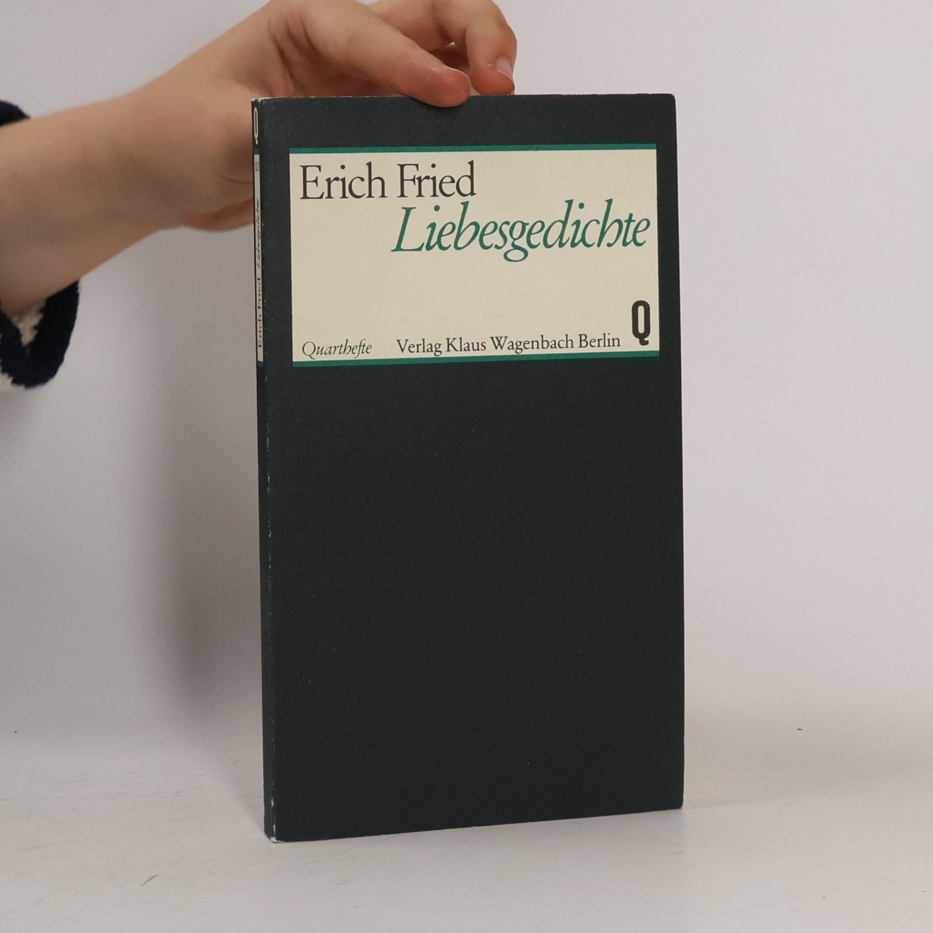 Erich Fried Liebesgedichte