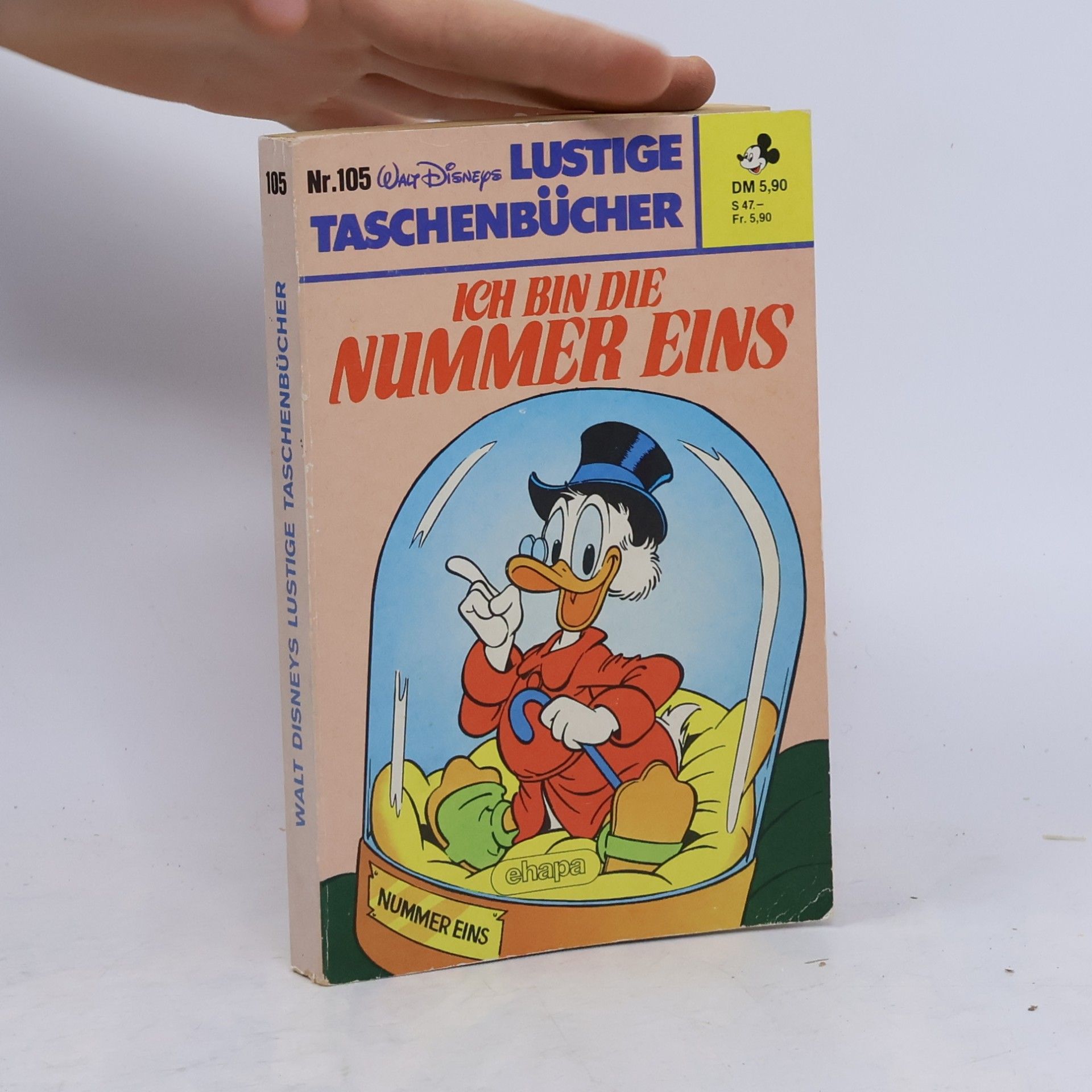 Kolektiv autorů Lustige Taschenbücher 105. Ich bin die Nummer Eins