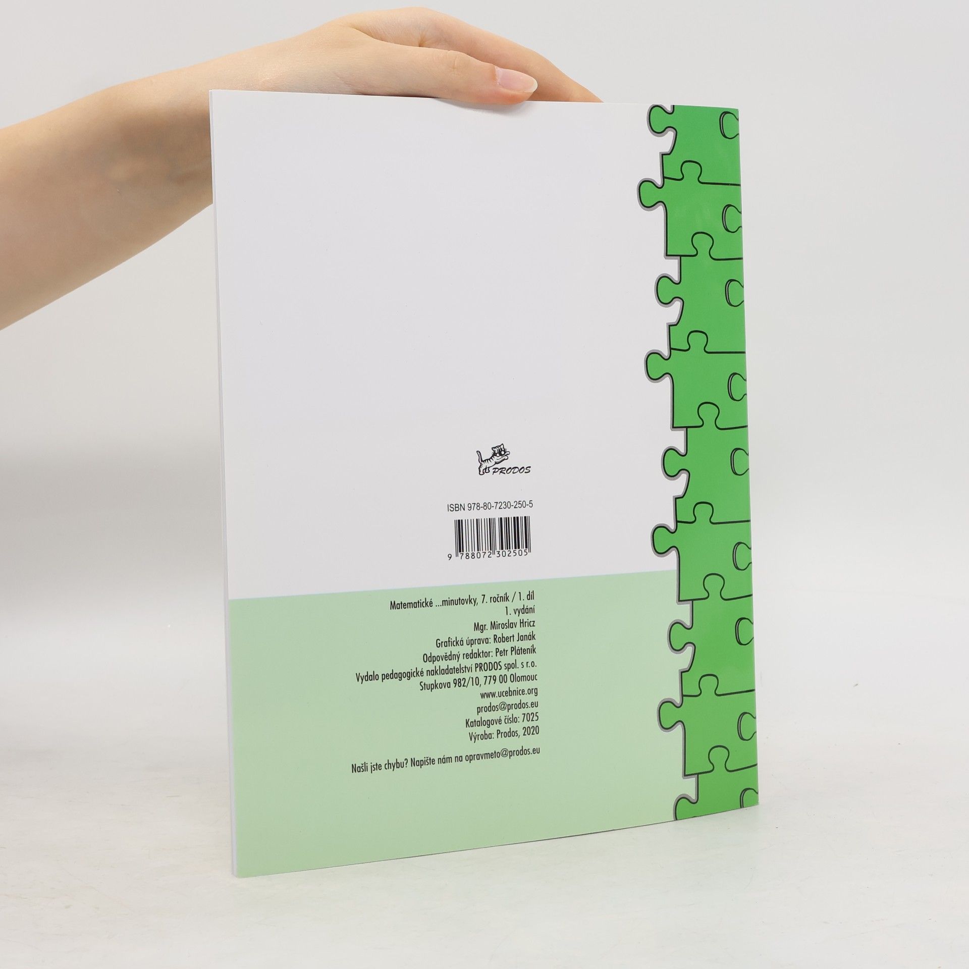 Miroslav Hricz Matematické ...minutovky 7. ročník – 1. díl