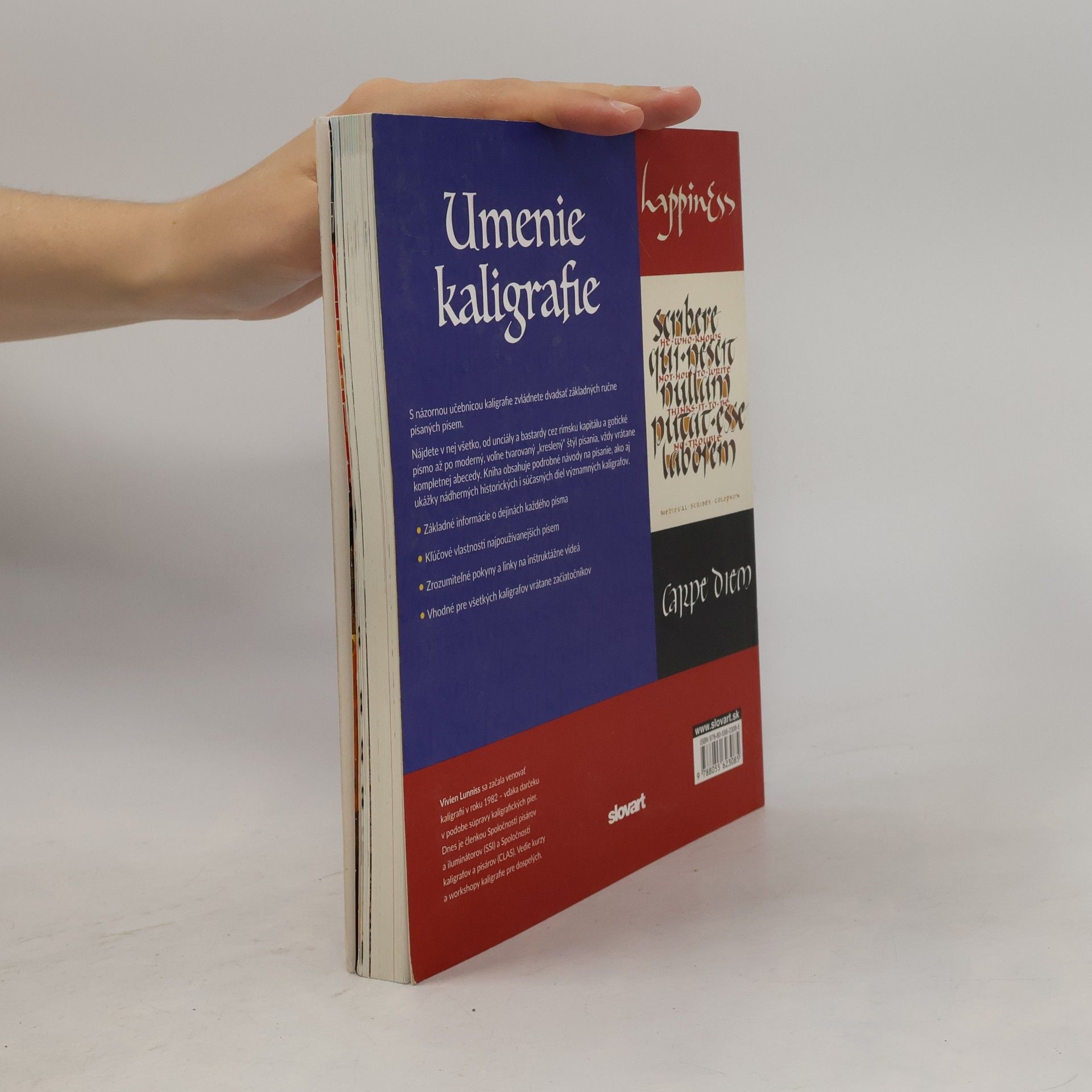 Vivien Lunniss Umenie kaligrafie