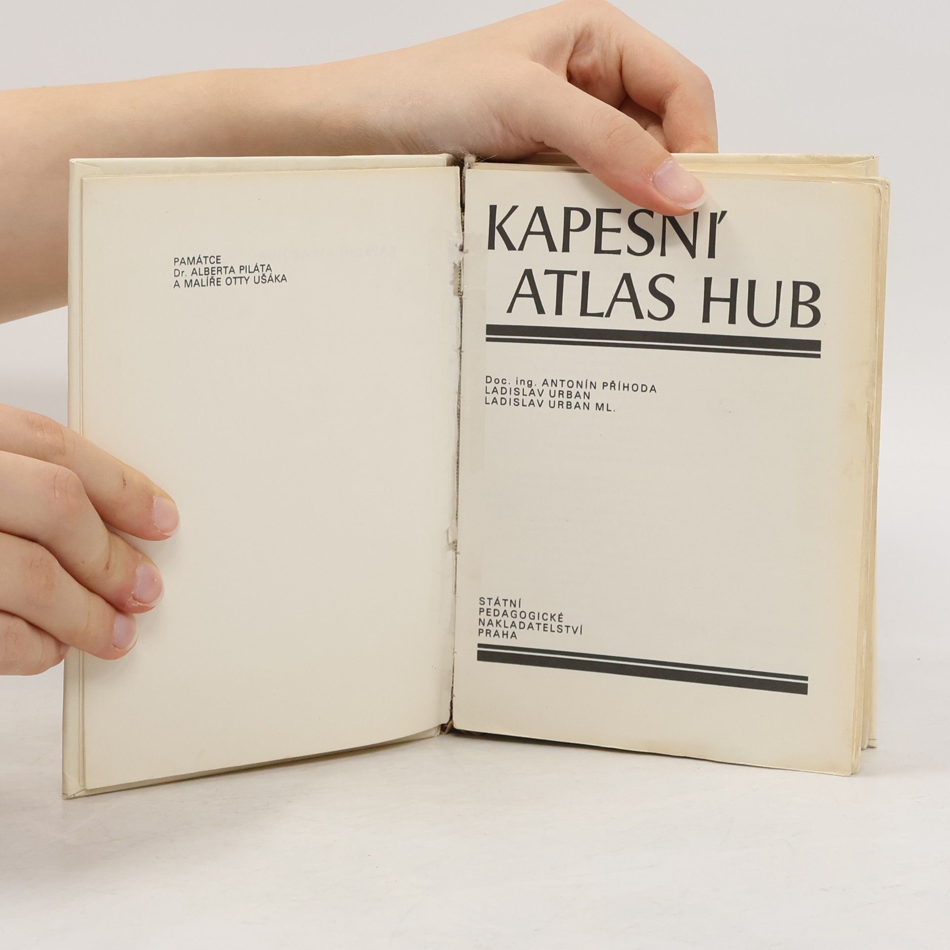 Antonín Příhoda Kapesní atlas hub 1