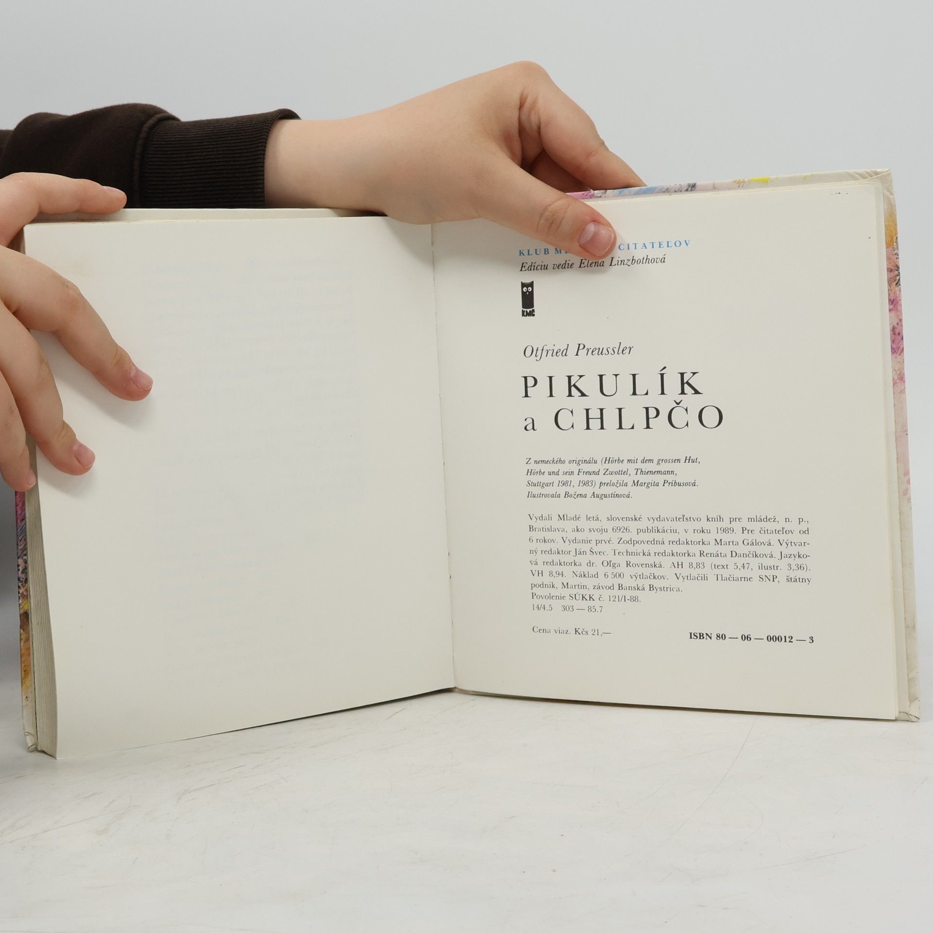 Otfried Preuáler Pikulík a Chlpčo