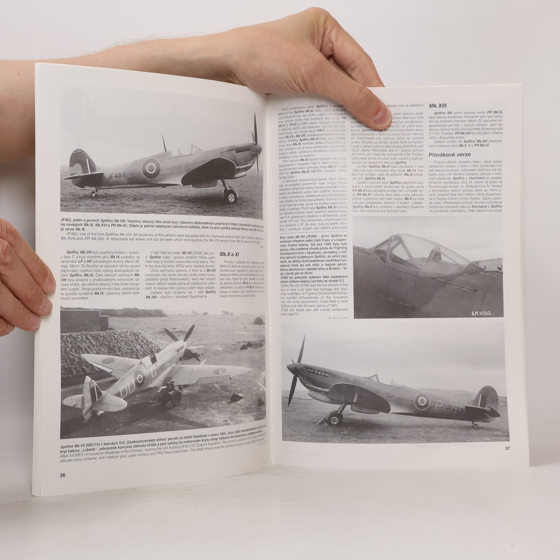 Alfred Price Supermarine Spitfire. 1. část
