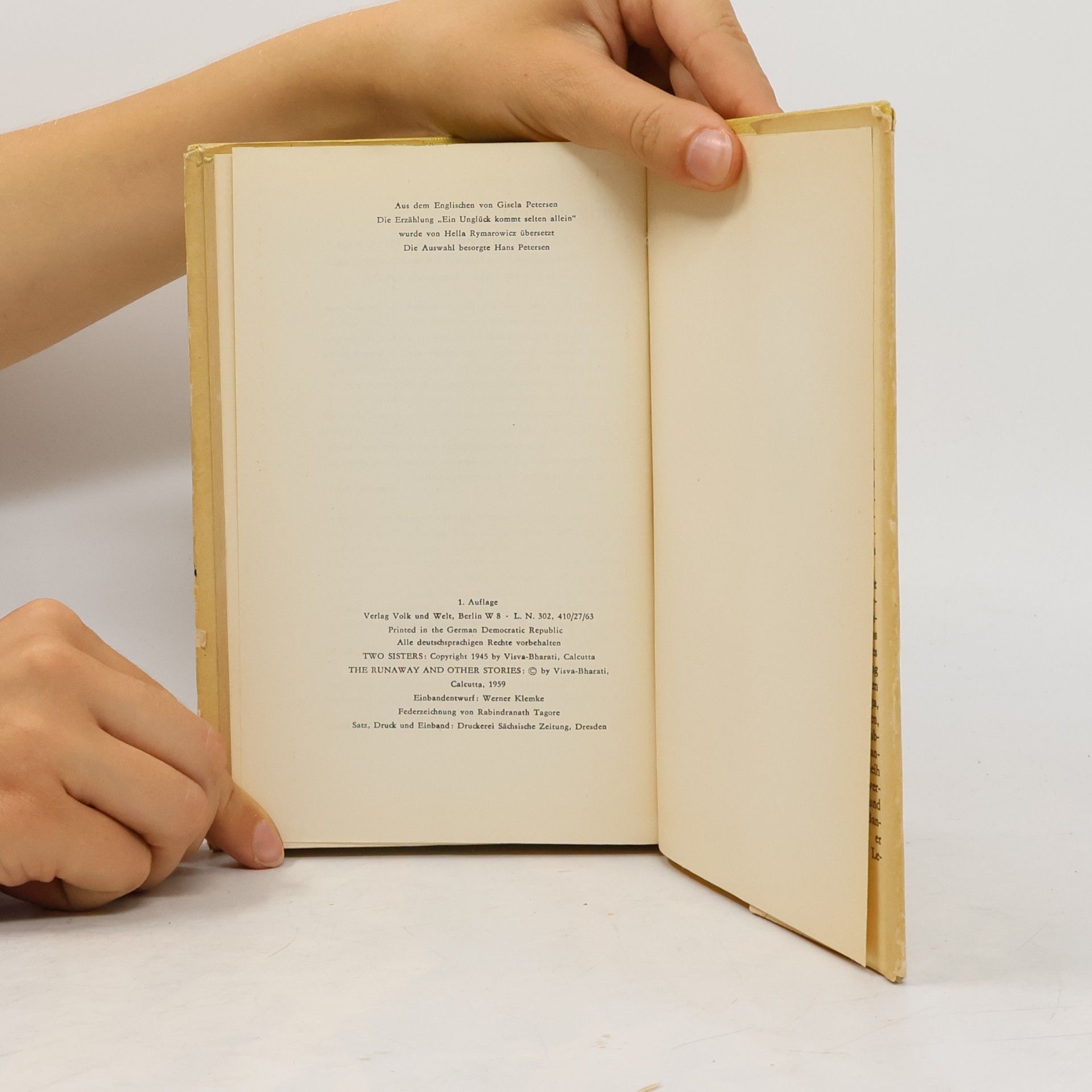 Rabindranath Tagore Welke und Sonne