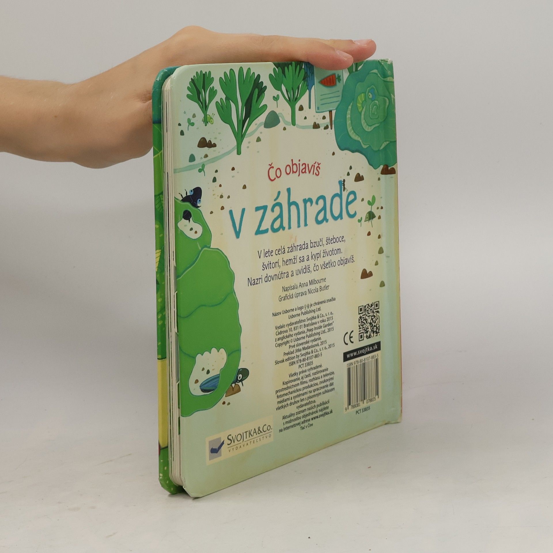 Anna Milbourne Čo objavíš v záhrade