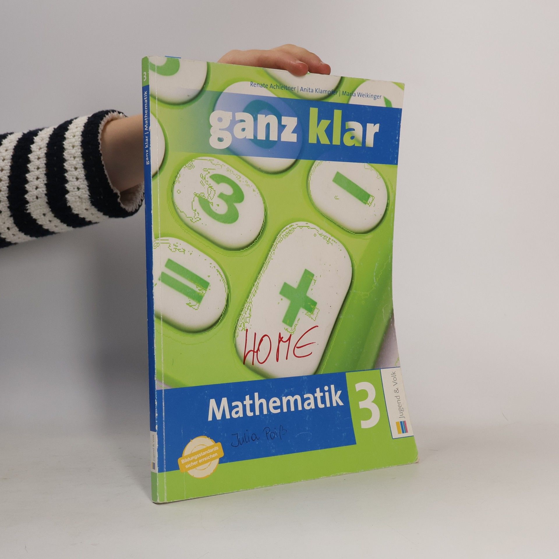 Maria Weikinger Mathematik 3, Arbeitsbuch