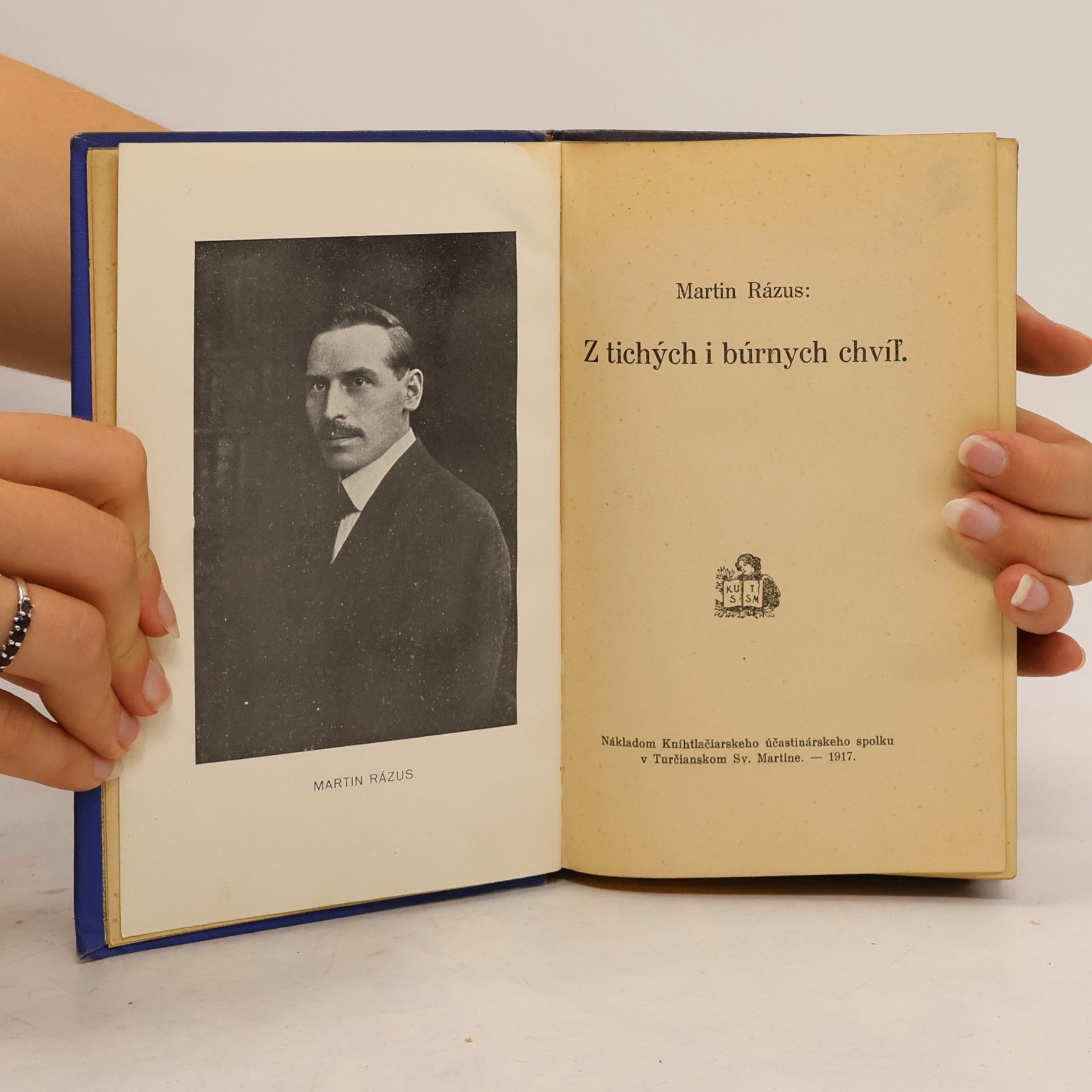 Martin Rázus Z tichých i búrných chvíľ