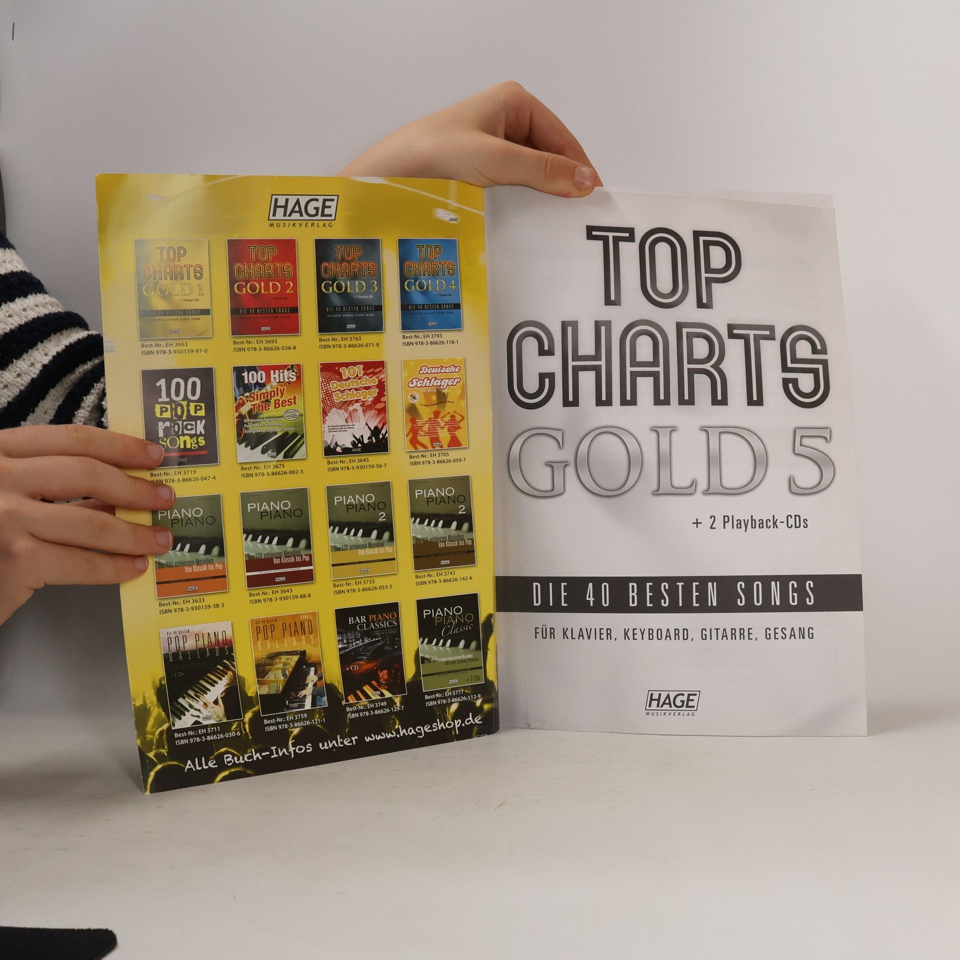 Autorenkollektiv Top Charts Gold 5. Die 40 Besten Songs