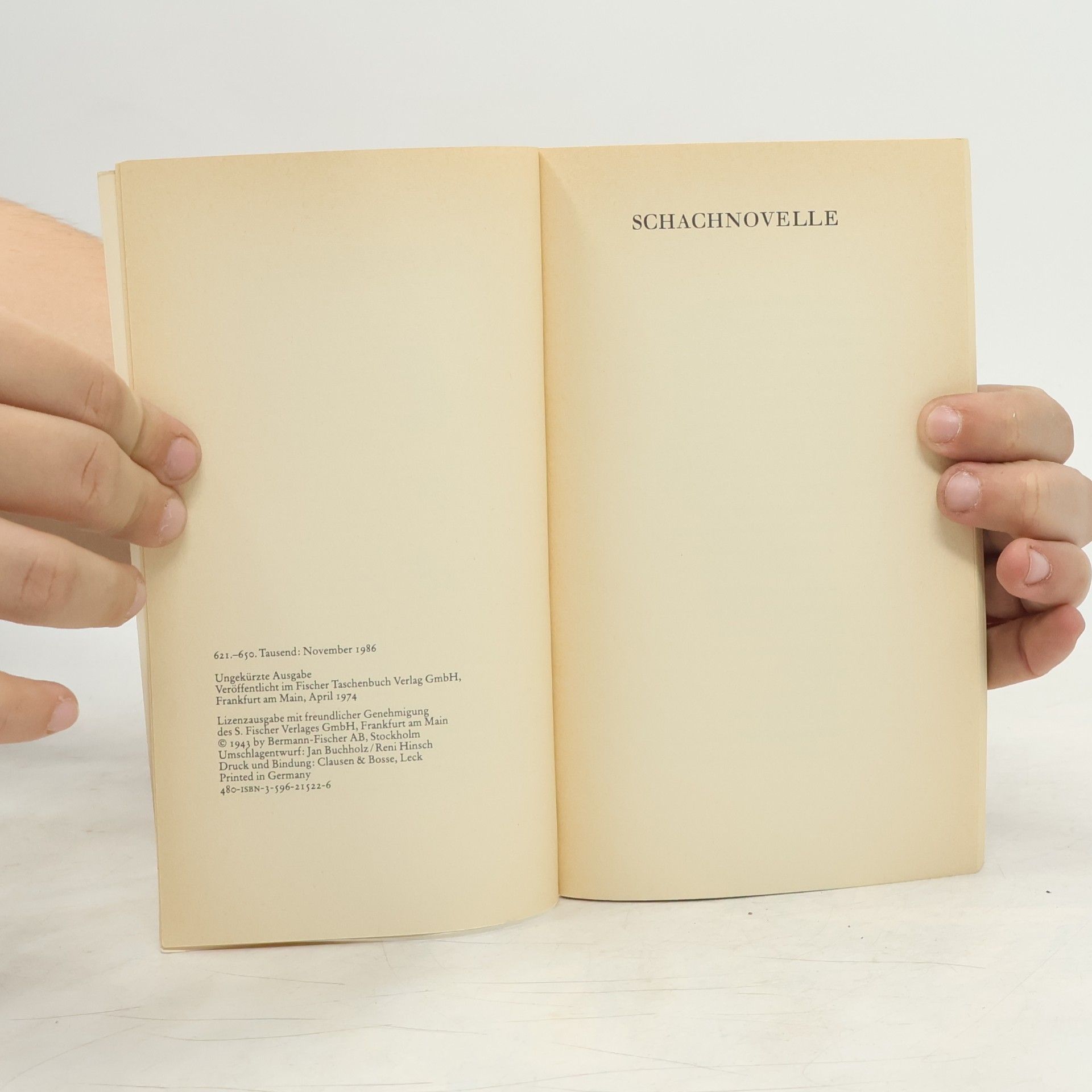Stefan Zweig Schachnovelle