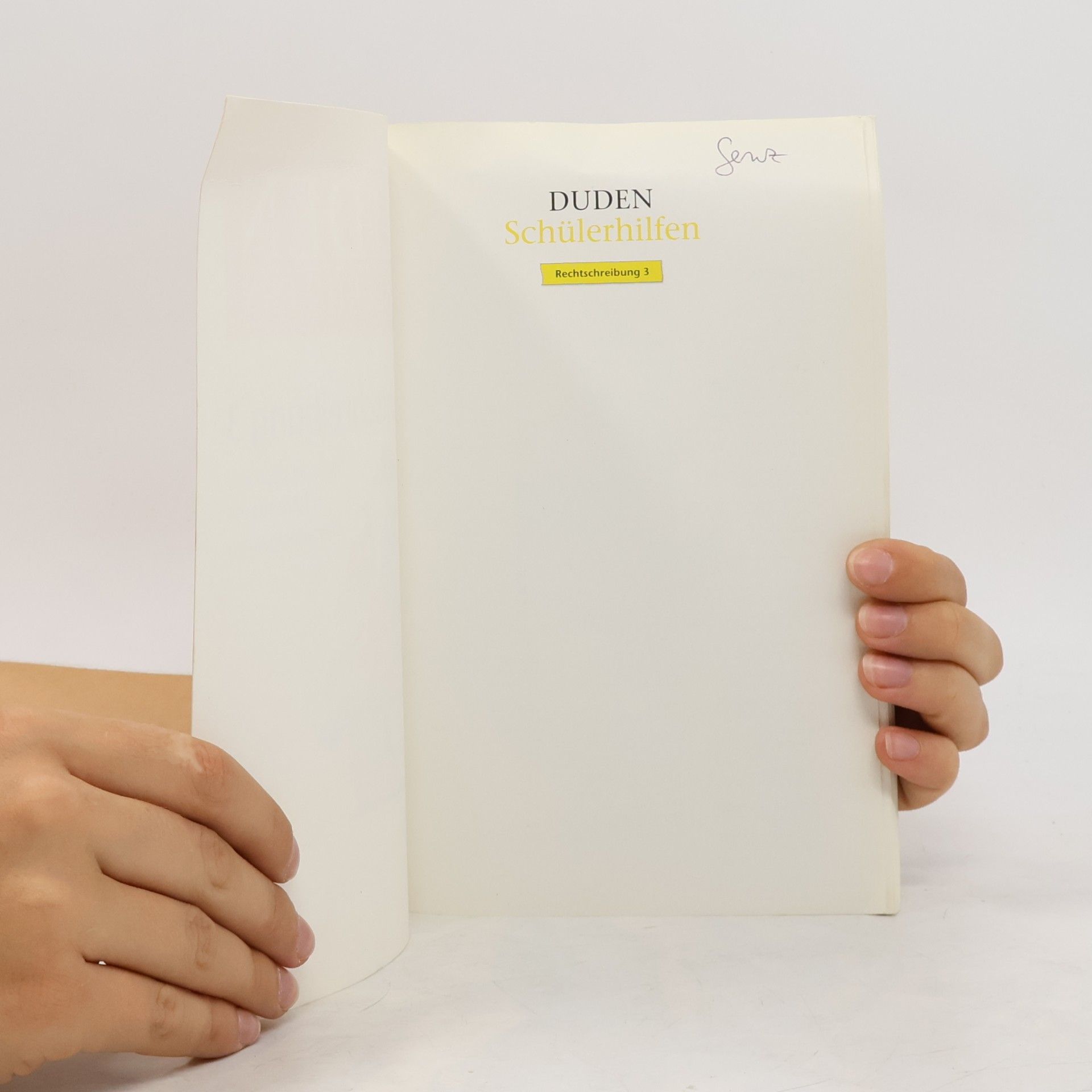 Various authors Duden-Schülerhilfen. Rechtschreibung 3