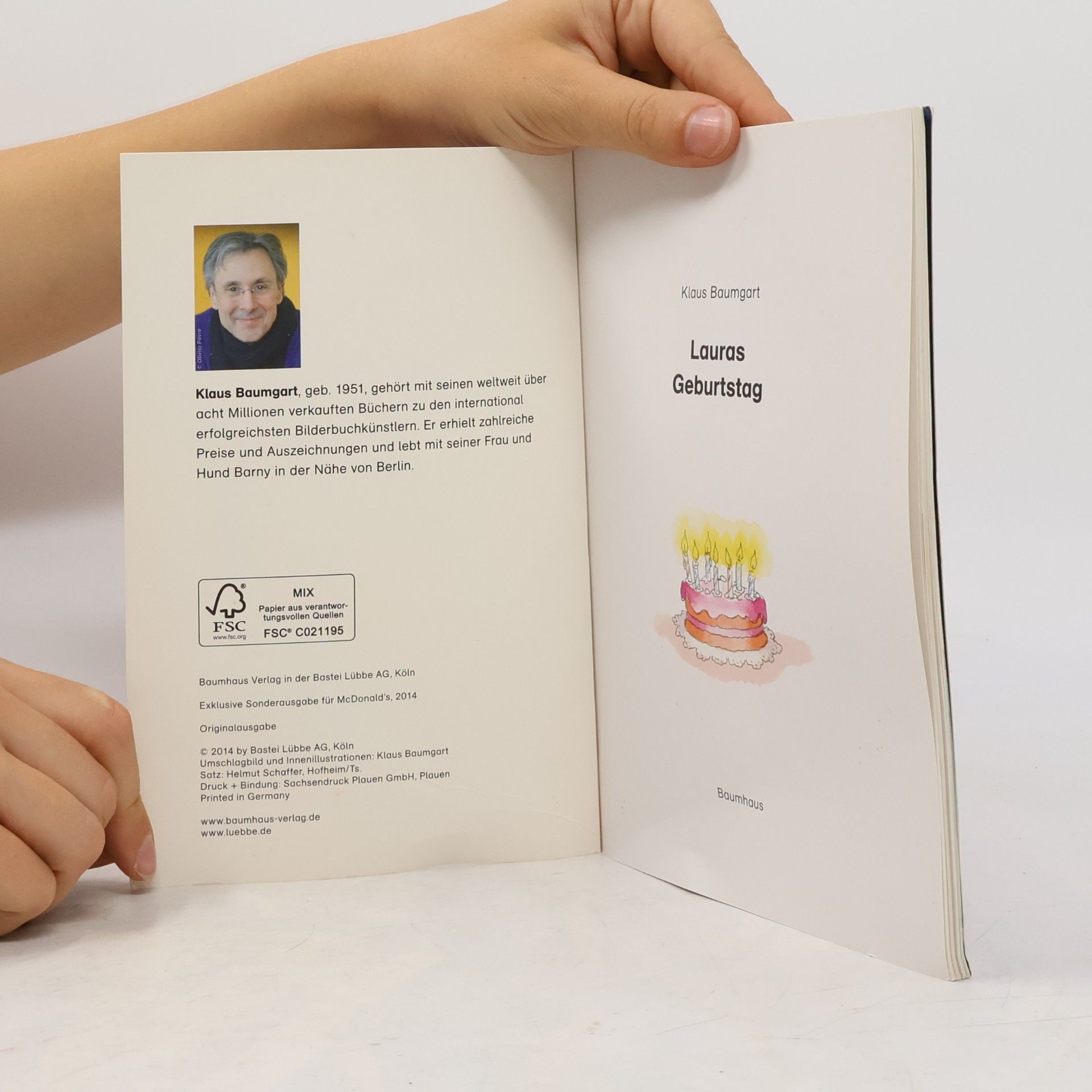 Klaus Baumgart Lauras Geburstag