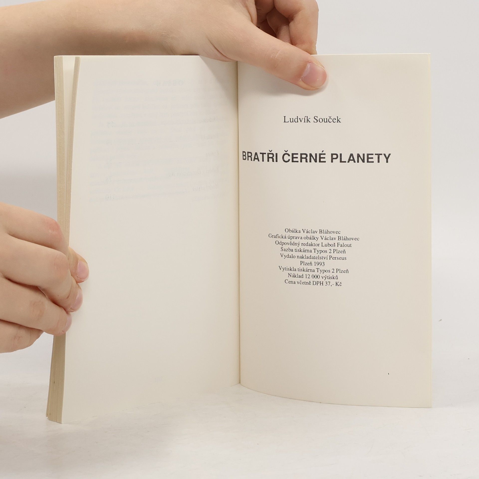 Ludvík Souček Bratři černé planety
