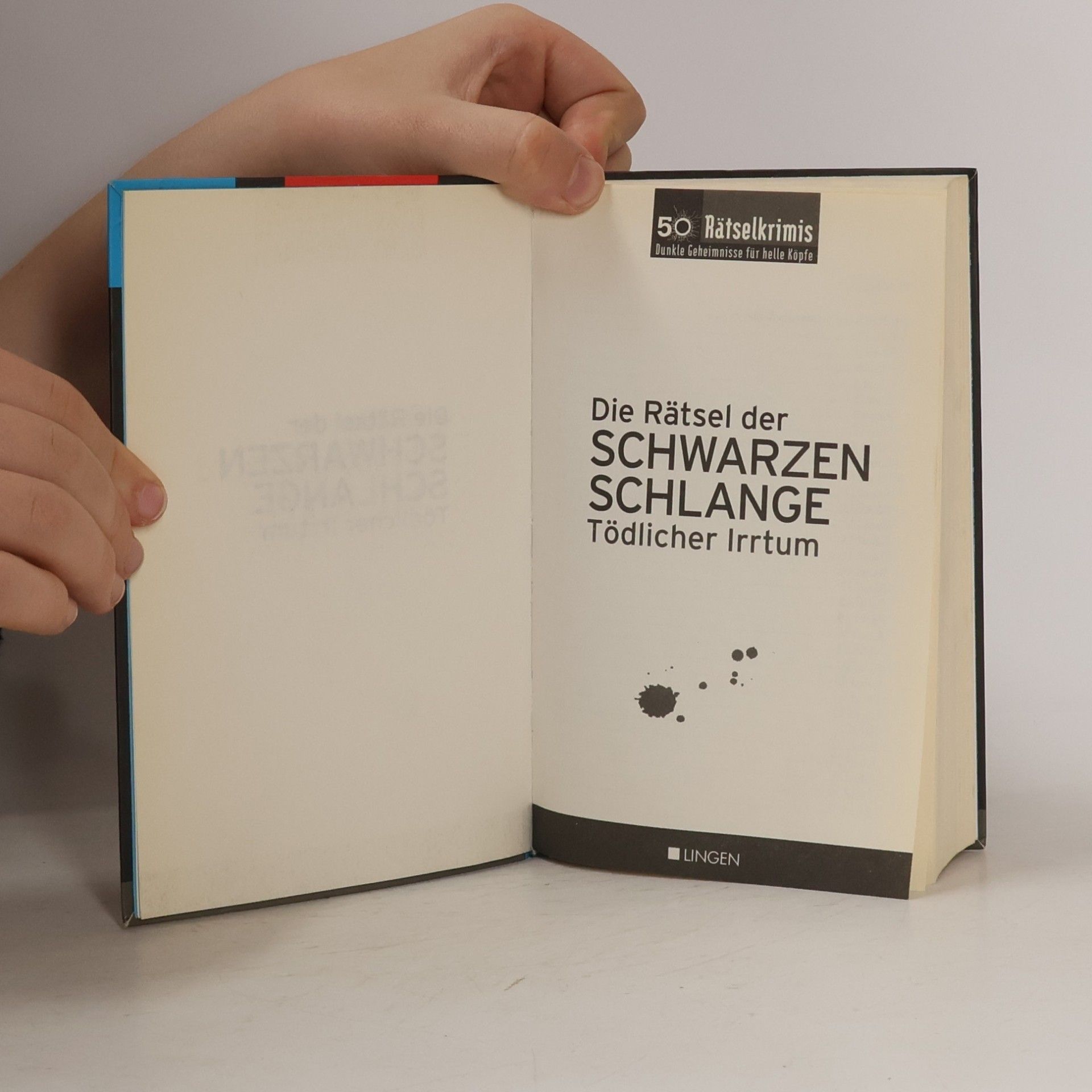 Tödlicher Irrtum Die Rätsel der Schwarzen Schlange