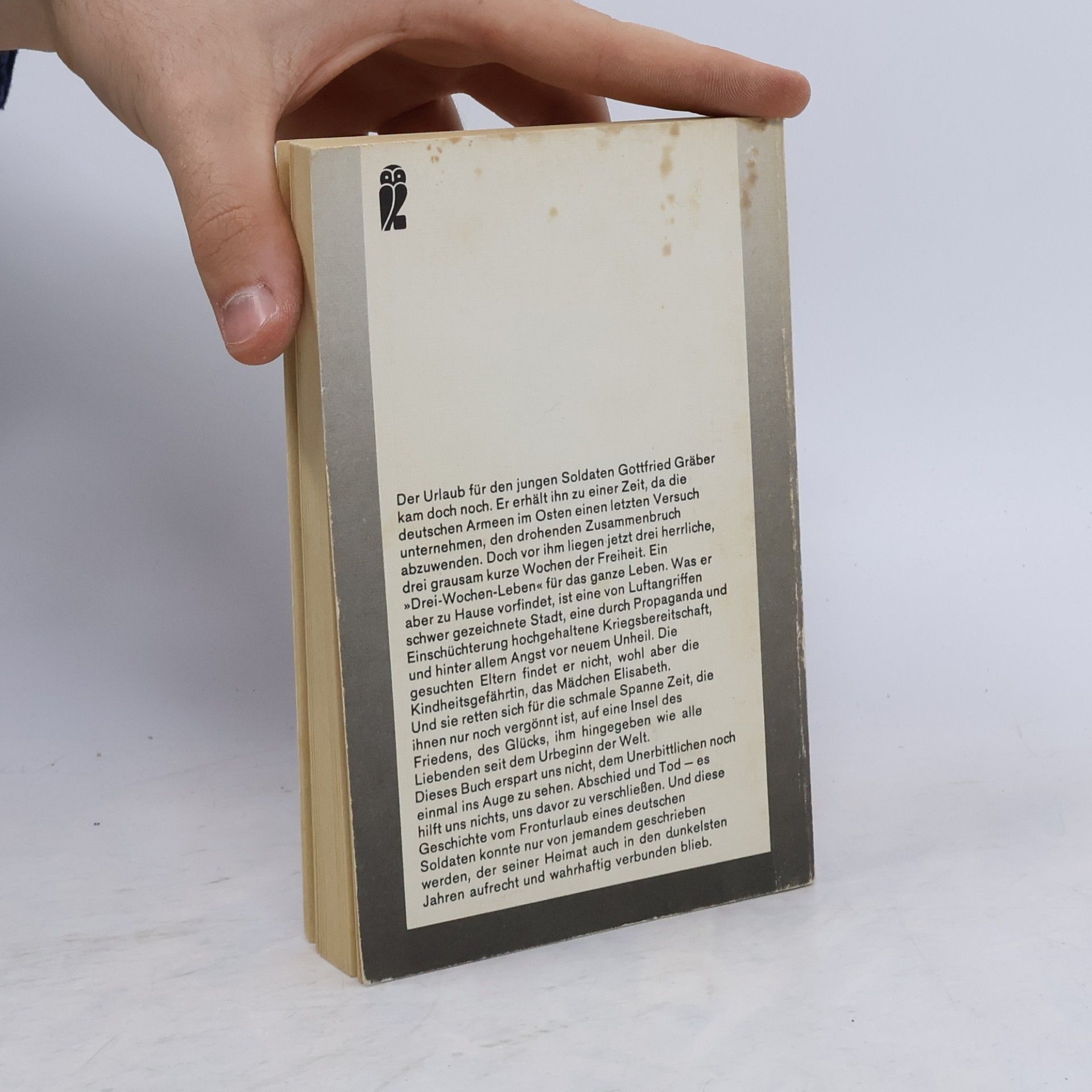 Erich Maria Remarque Zeit zu leben und Zeit zu sterben