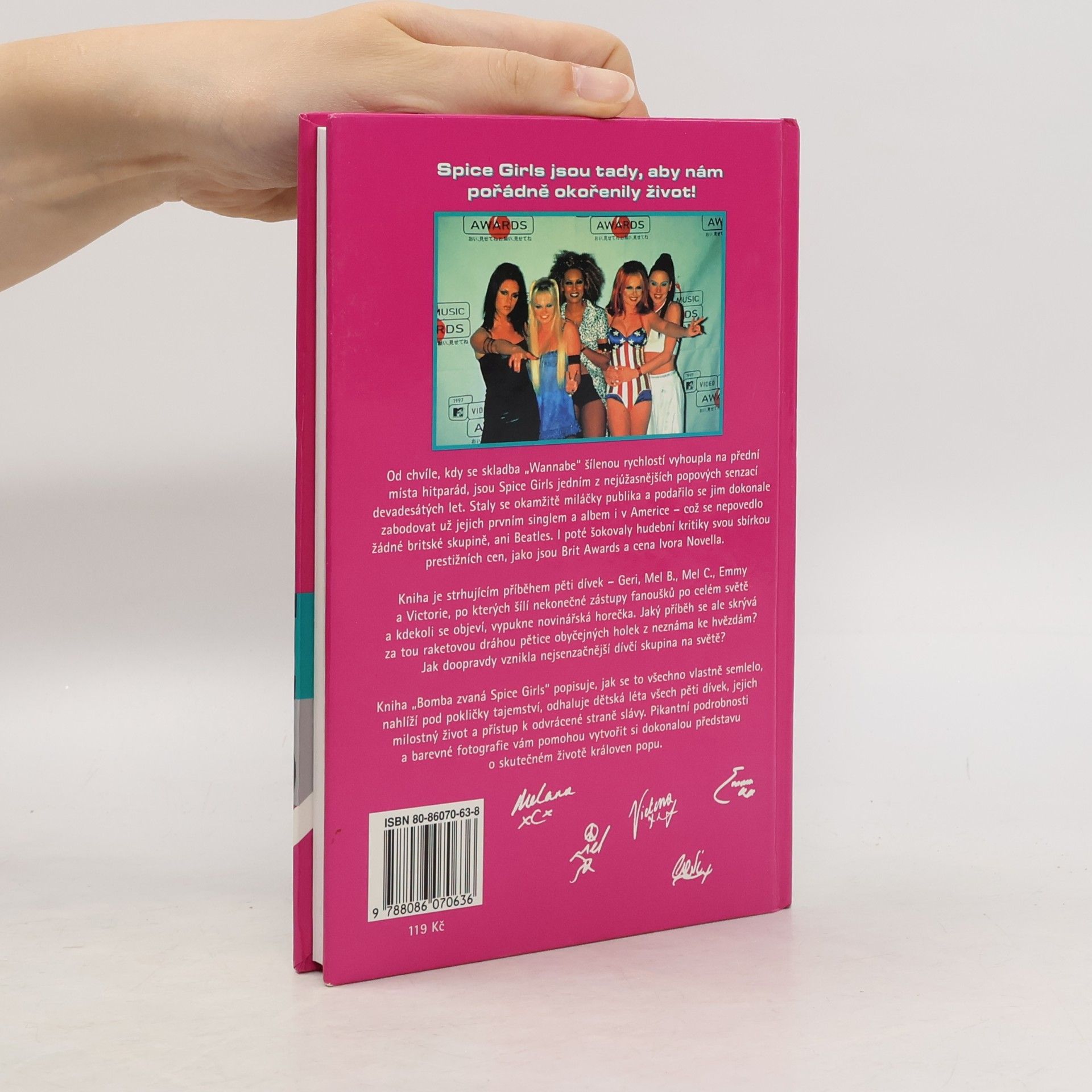 Robin McGibbon Bomba zvaná Spice Girls: Neautorizovaný příběh o založení známé skupiny